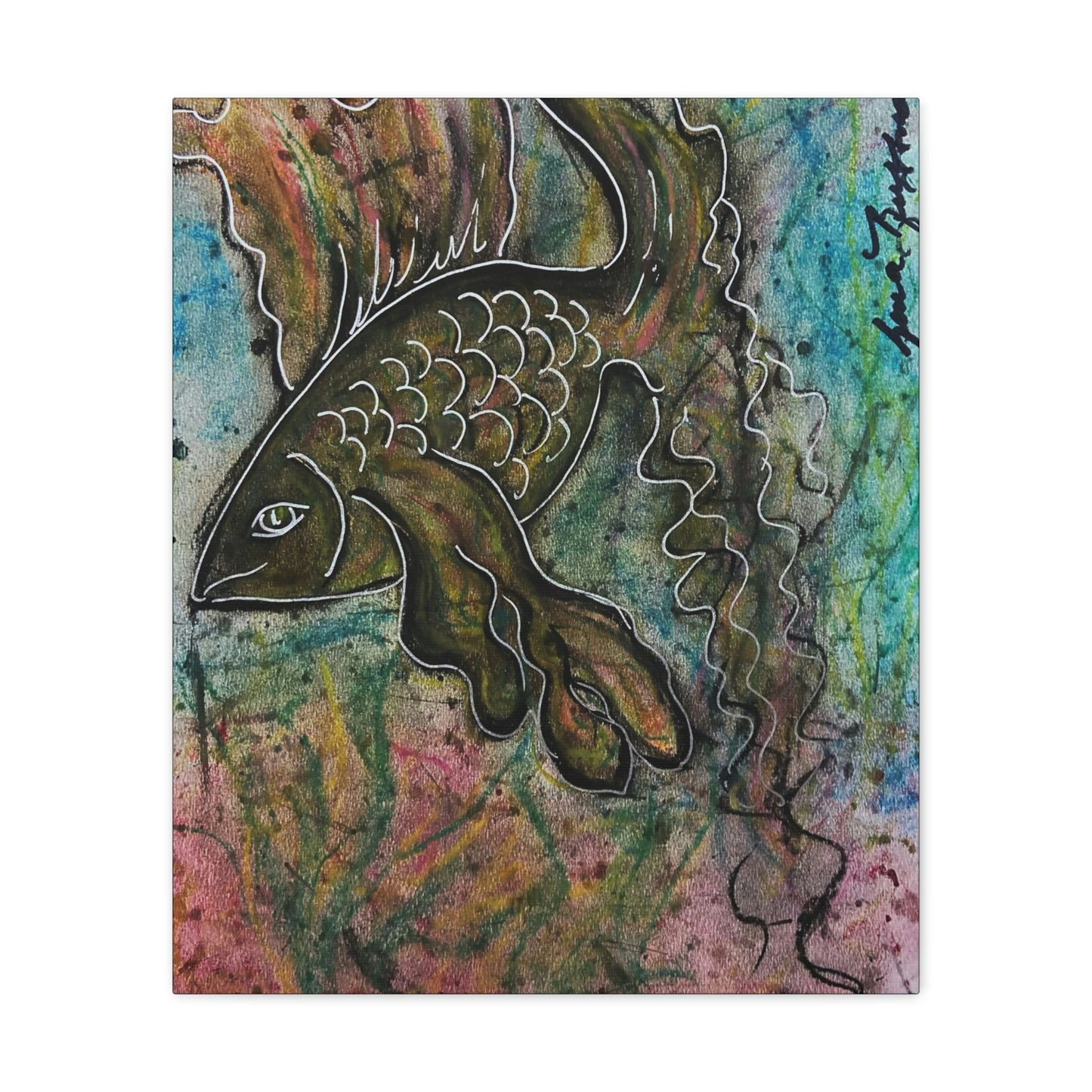 Marine Life, Fish, Fashion, Abstract, Friendship, Inspiration Wall Art