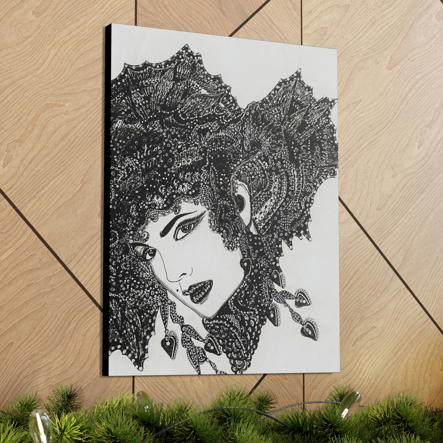 Ancestral Queen, Fashion, Abstract, Friendship, Inspiration Wall Art