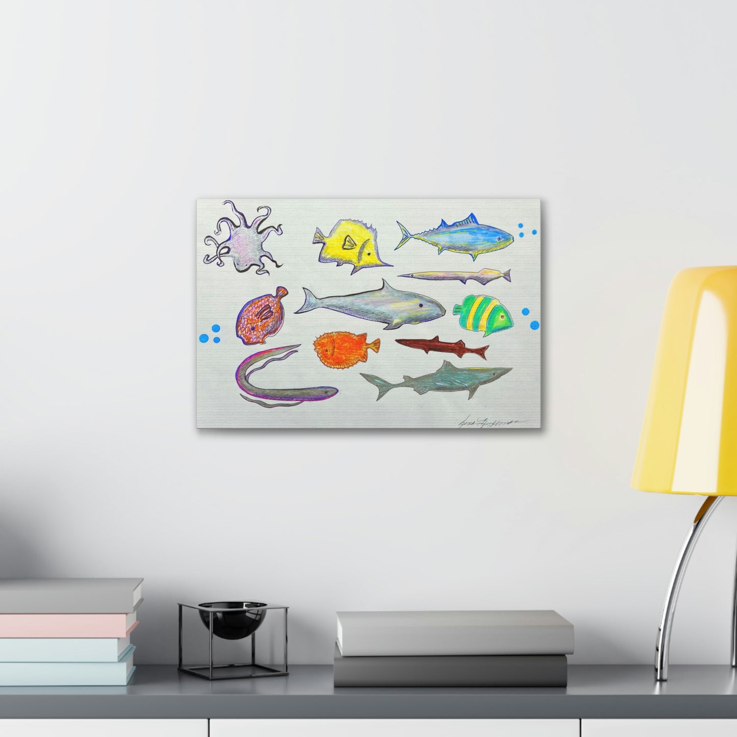 Marine Life, Fashion, Abstract, Surreal, Friendship, Inspiration Wall Art