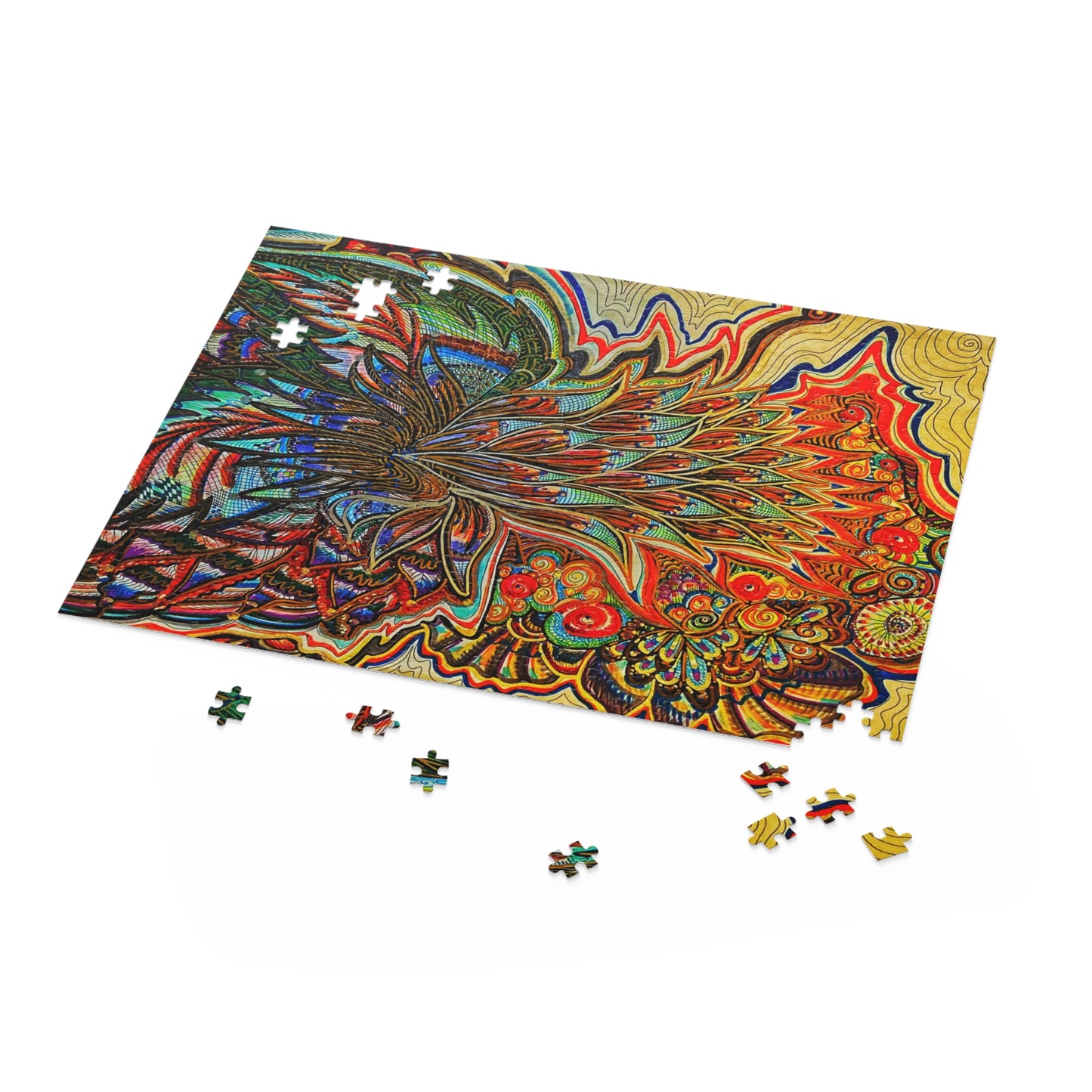 Floral Puzzle (120, 252, 500-Piece)JigSaw Puzzle, Birthday Gift, Gifts For Bridesmaids