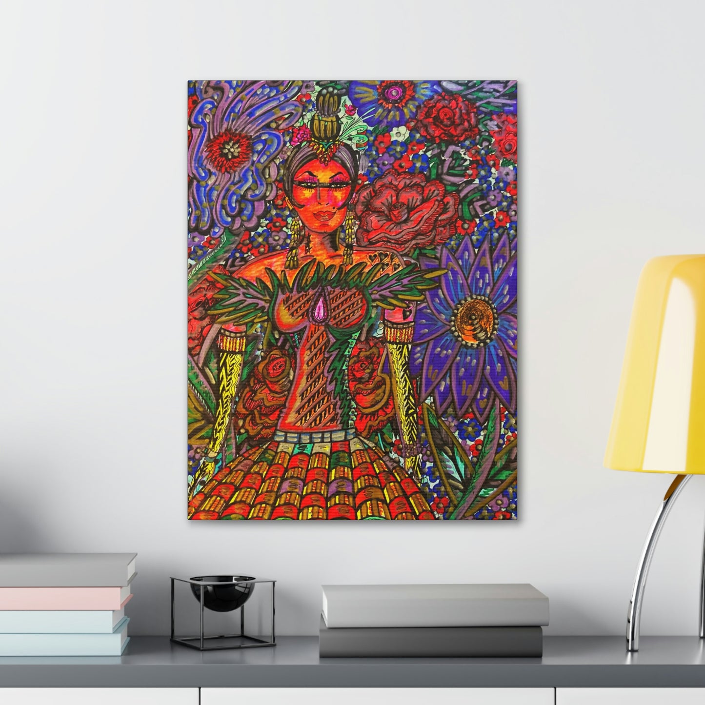 Abstract, Surreal, Funky Woman, Friendship, Inspiration Wall Art