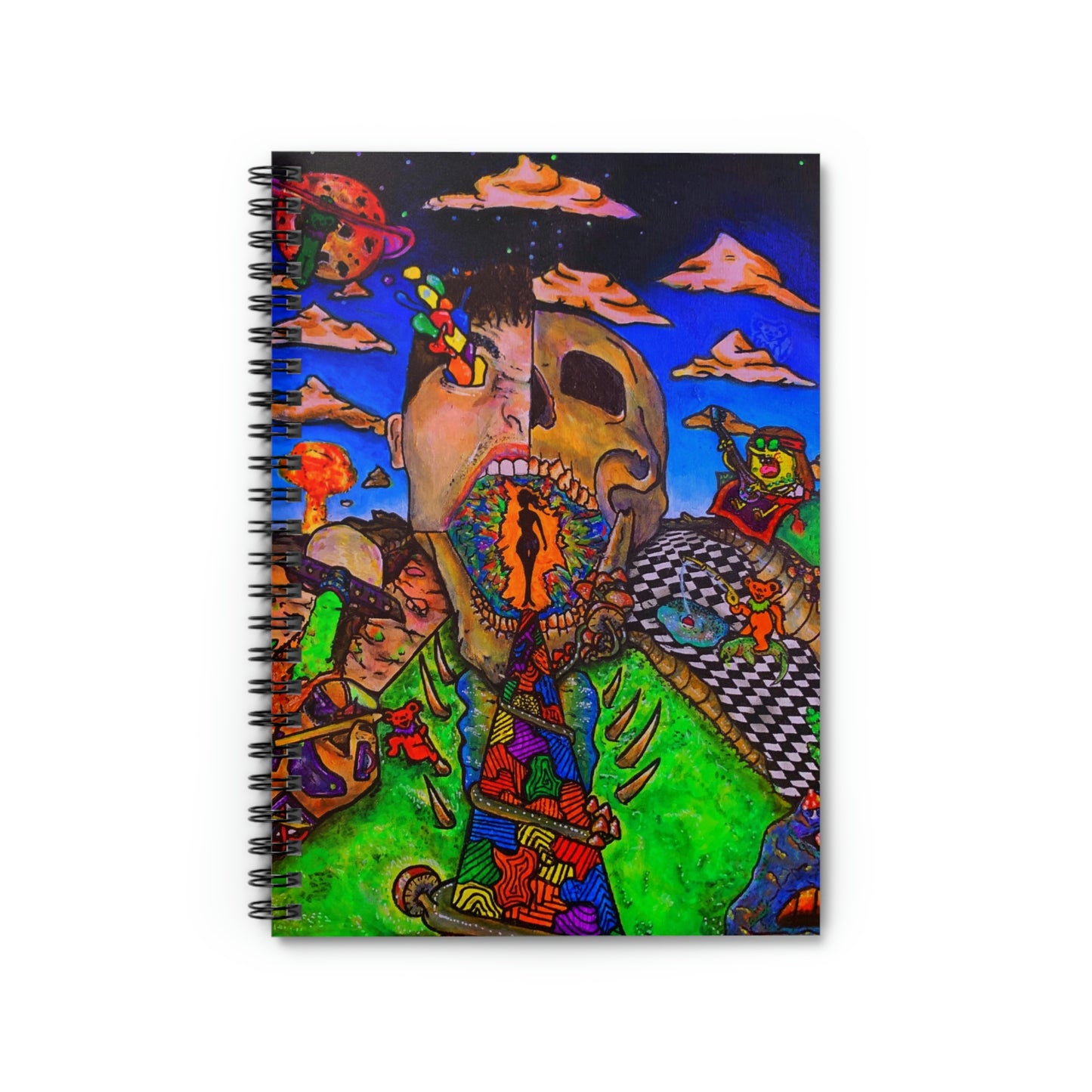 Surreal, Abstract, Dream Spiral Notebook - Ruled Line