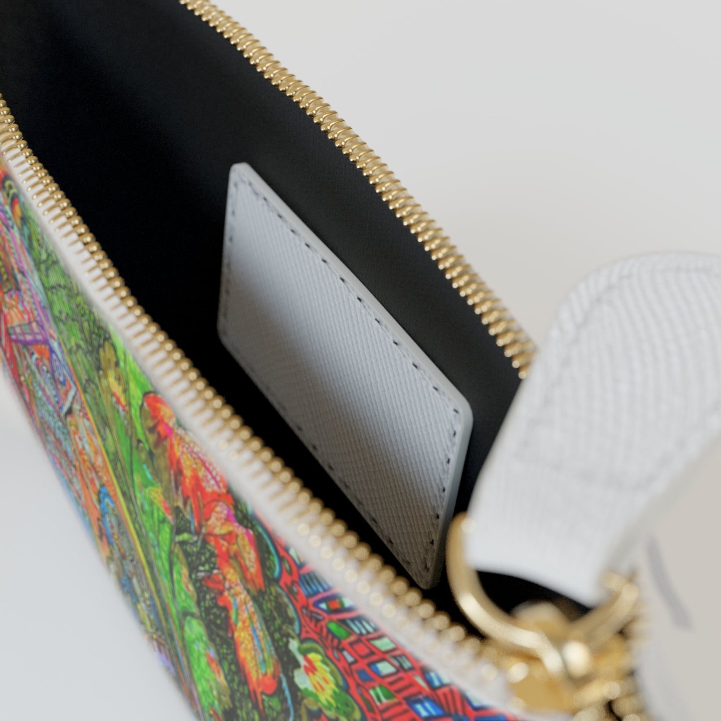 Abstract Surreal Mini Clutch Bag, Bridal Clutch Purse, Designer Party Clutch, Modern Evening Clutch, Wristlet Wallet for women, Evening Clutch Purse, gifts for her, gifts for bridesmaids, Bag, Bagging