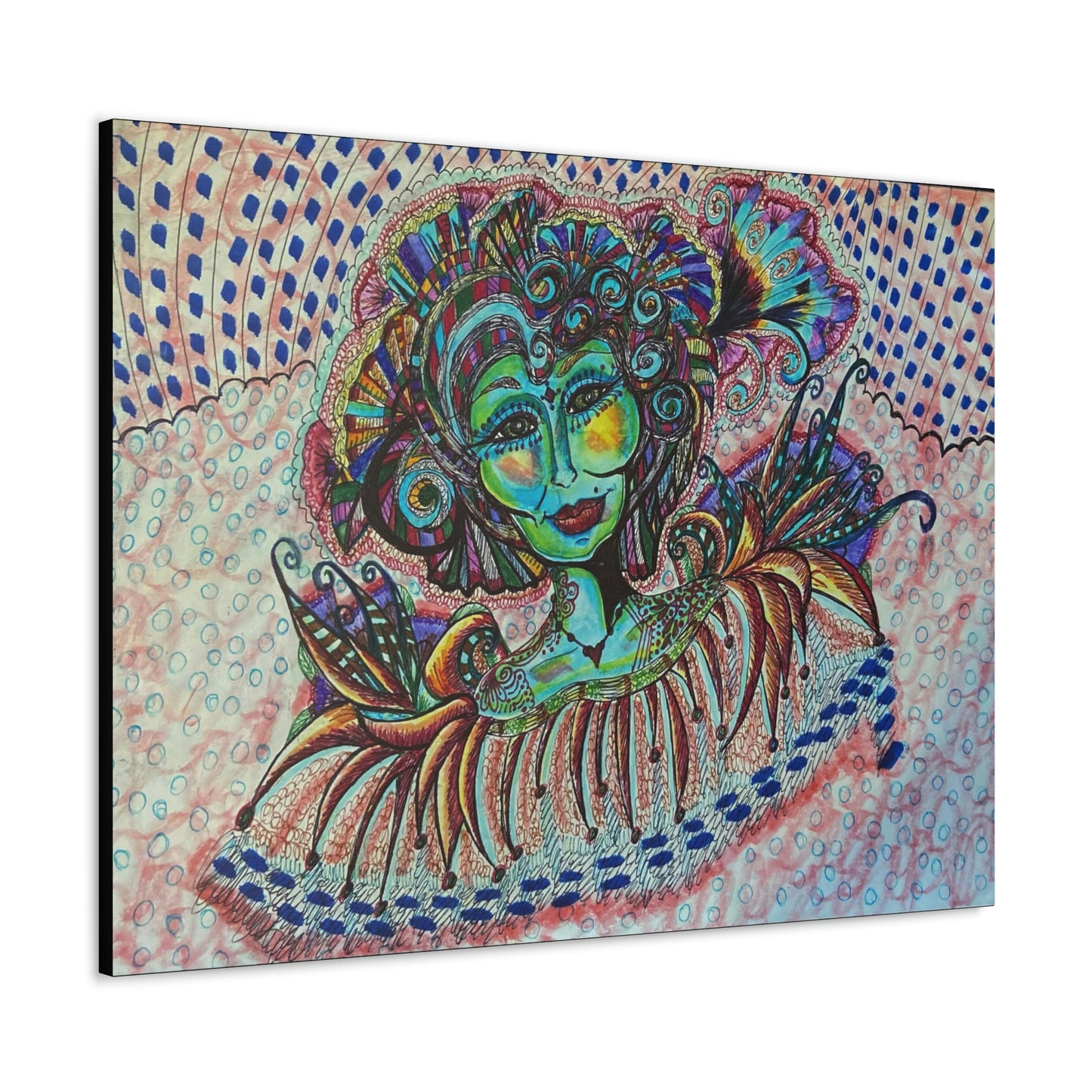 Abstract, Surreal, Funky Woman, Friendship, Inspiration Wall Art