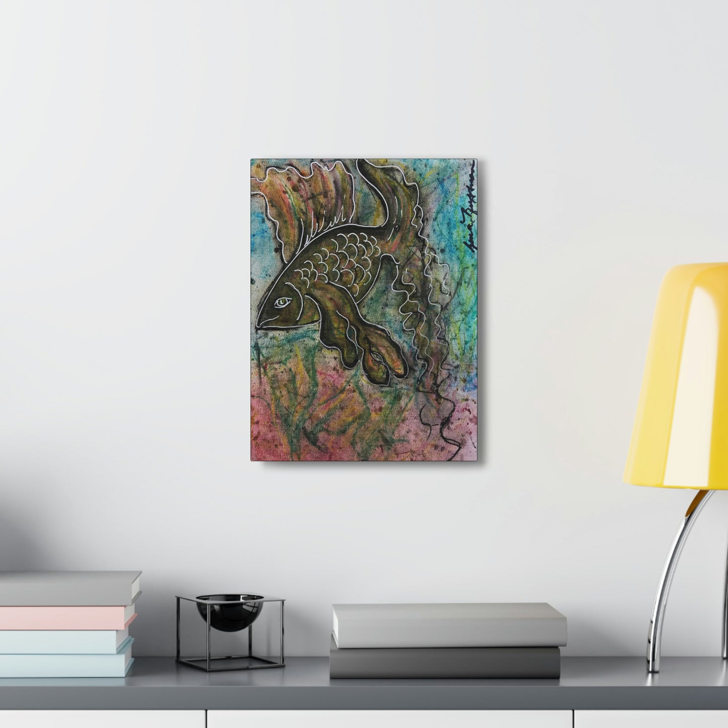 Marine Life, Fish, Fashion, Abstract, Friendship, Inspiration Wall Art