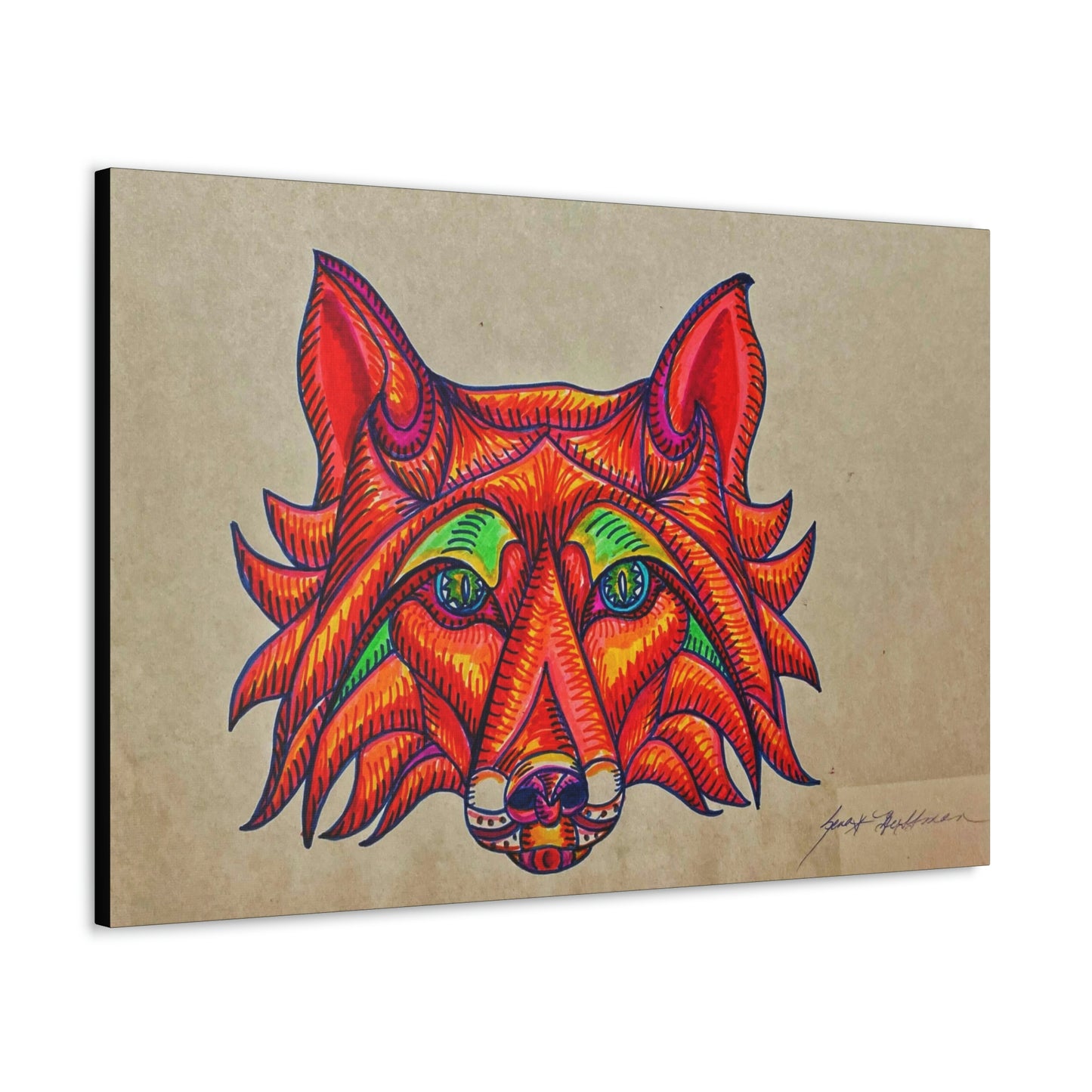 Fox Nature, Fashion, Abstract, Surreal, Friendship, Inspiration Wall Art