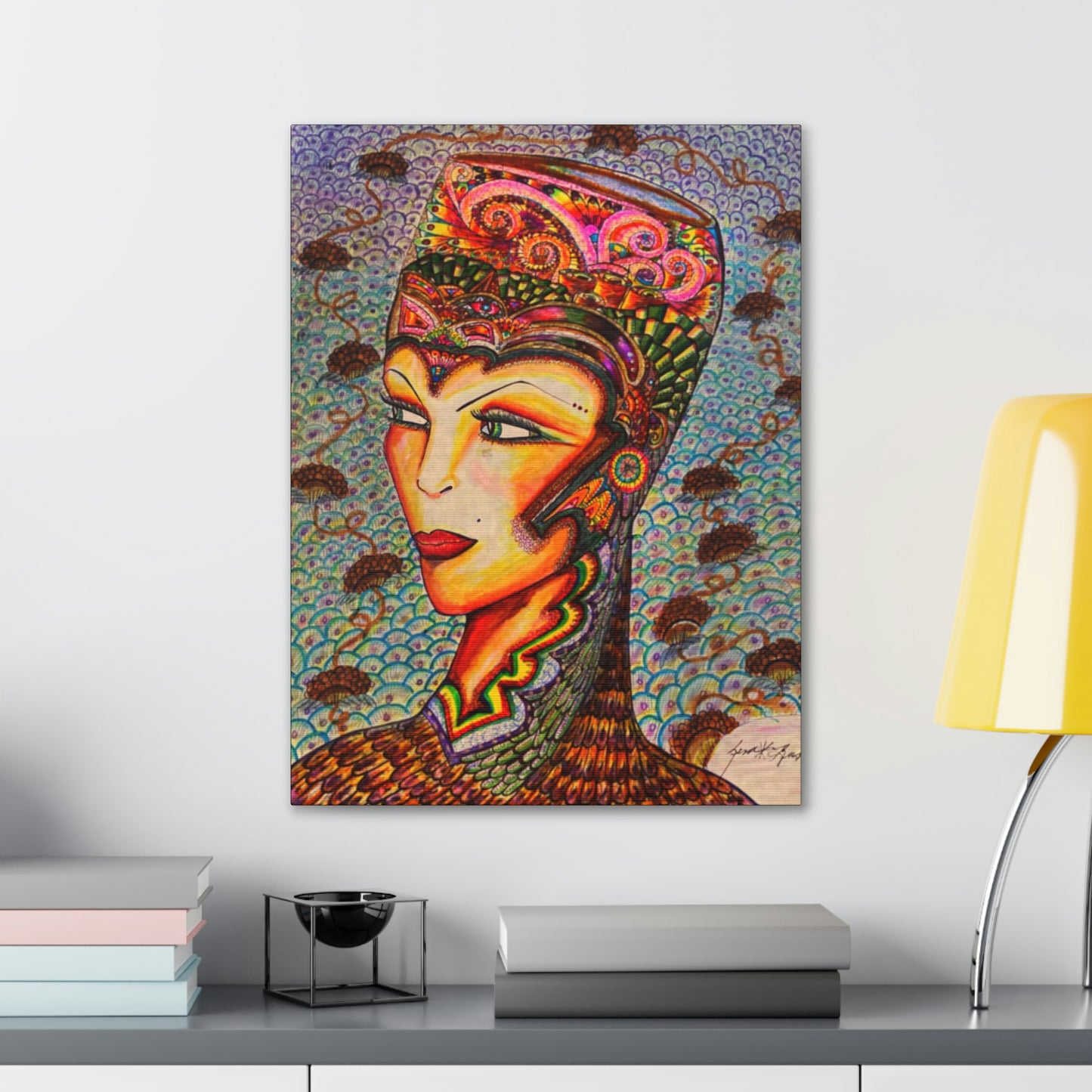Celestial Vision 2, Women, Abstract, Friendship, Inspiration Wall Art