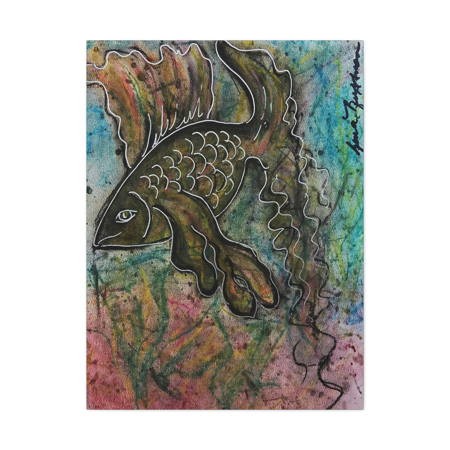 Marine Life, Fish, Fashion, Abstract, Friendship, Inspiration Wall Art