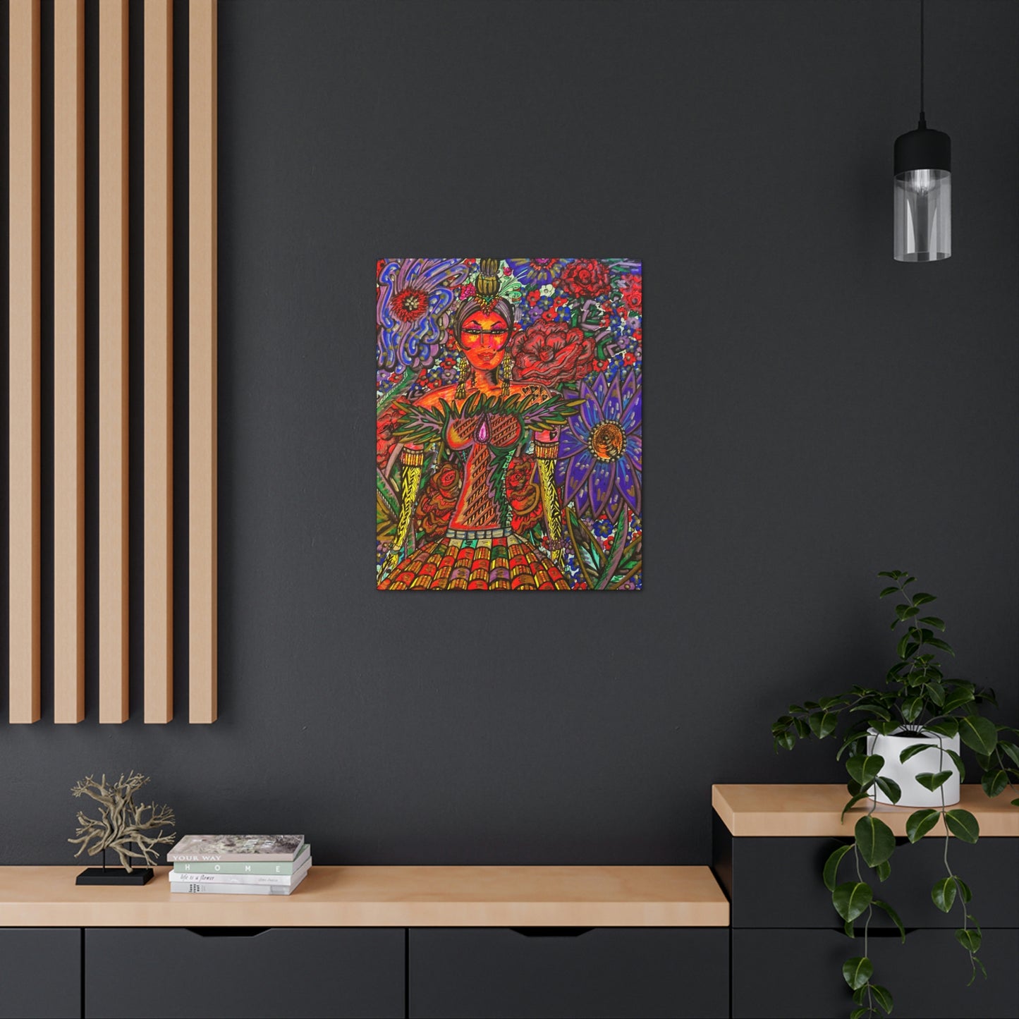 Abstract, Surreal, Funky Woman, Friendship, Inspiration Wall Art