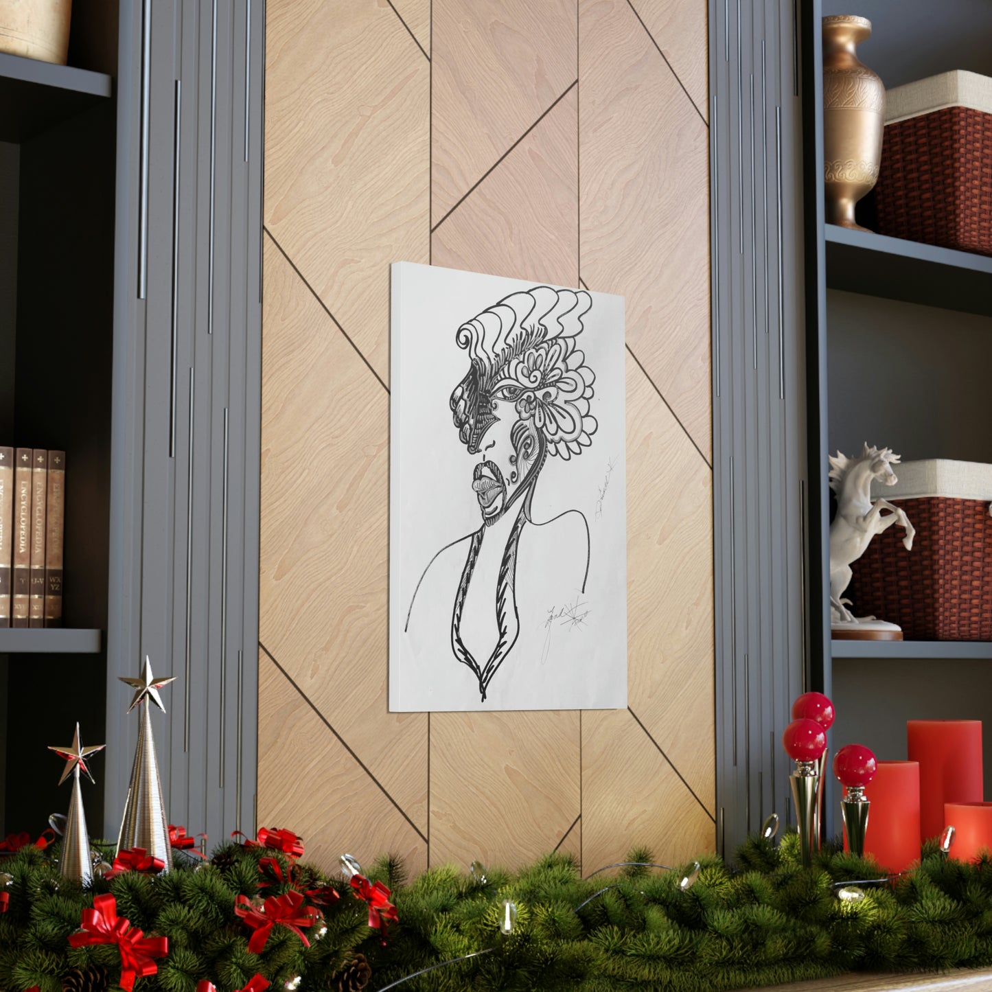 Abstract, Surreal Woman, Friendship, Inspiration Wall Art