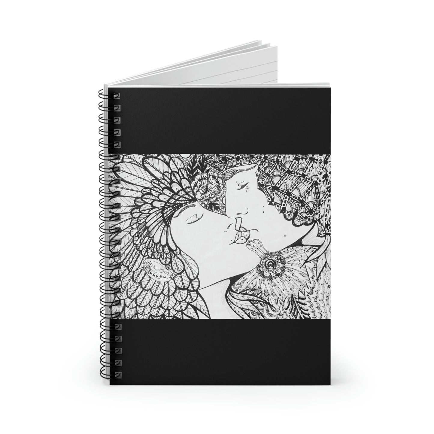 Abstract, Surreal Spirit Spiral Notebook - Ruled Line