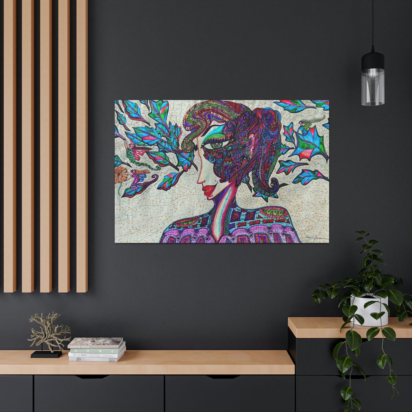 Spiritual Beauty, Hidden Gift, Fashion, Abstract, Friendship, Inspiration Wall Art
