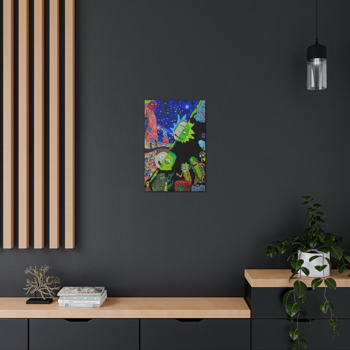 Rick and Morty, Fashion, Abstract, Surreal, Friendship, Inspiration Wall Art