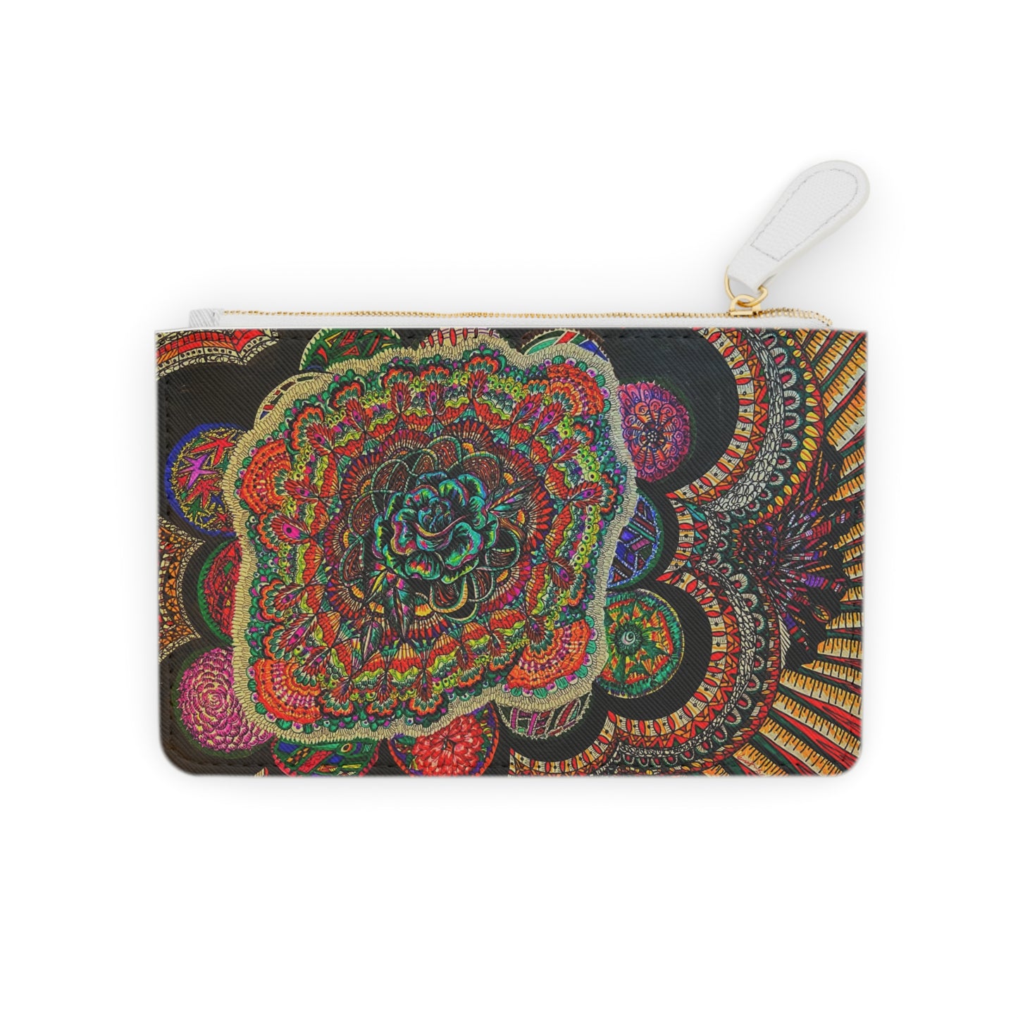 Abstract Surreal Floral Mini Clutch Bag, Bridal Clutch Purse, Designer Party Clutch, Modern Evening Clutch, Wristlet Wallet for women, Evening Clutch Purse, gifts for her, gifts for bridesmaids, Bag, Bagging