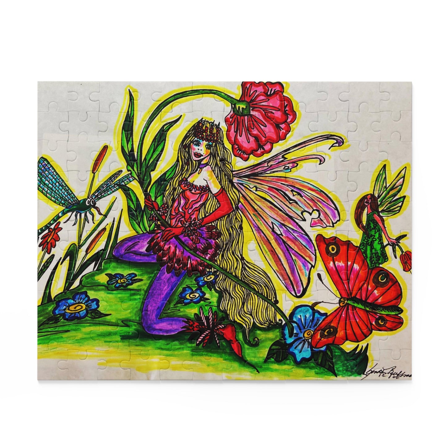 Majestic Fairy Puzzle (120, 252, 500-Piece)JigSaw Puzzle, Birthday Gift, Gifts For Bridesmaids