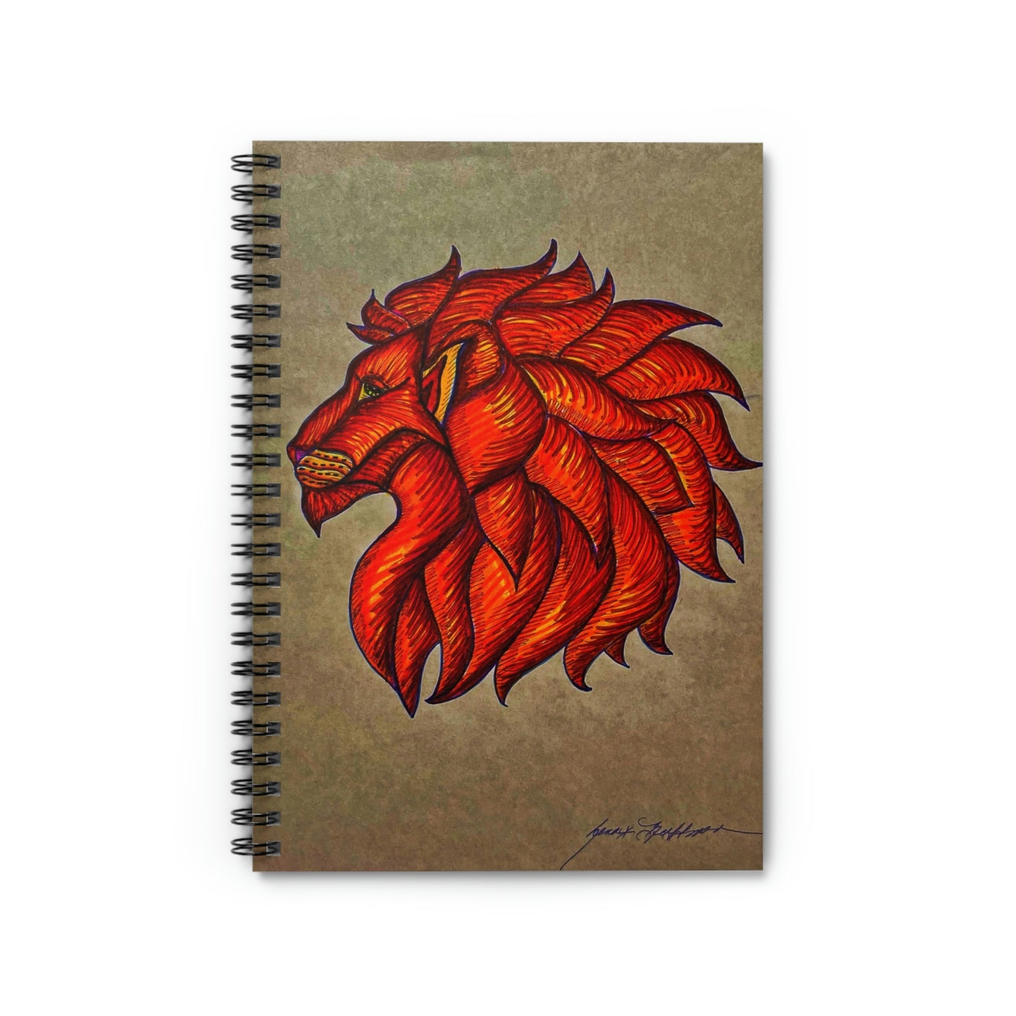Abstract, Surreal Spiral Notebook - Ruled Line