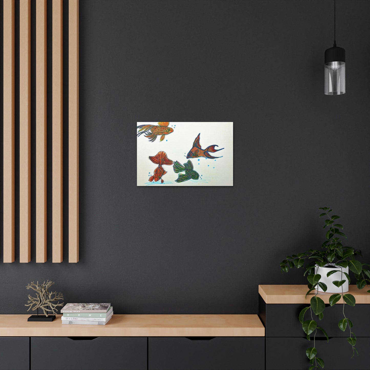 Fish Bowl, Fashion, Abstract, Friendship, Inspiration Wall Art