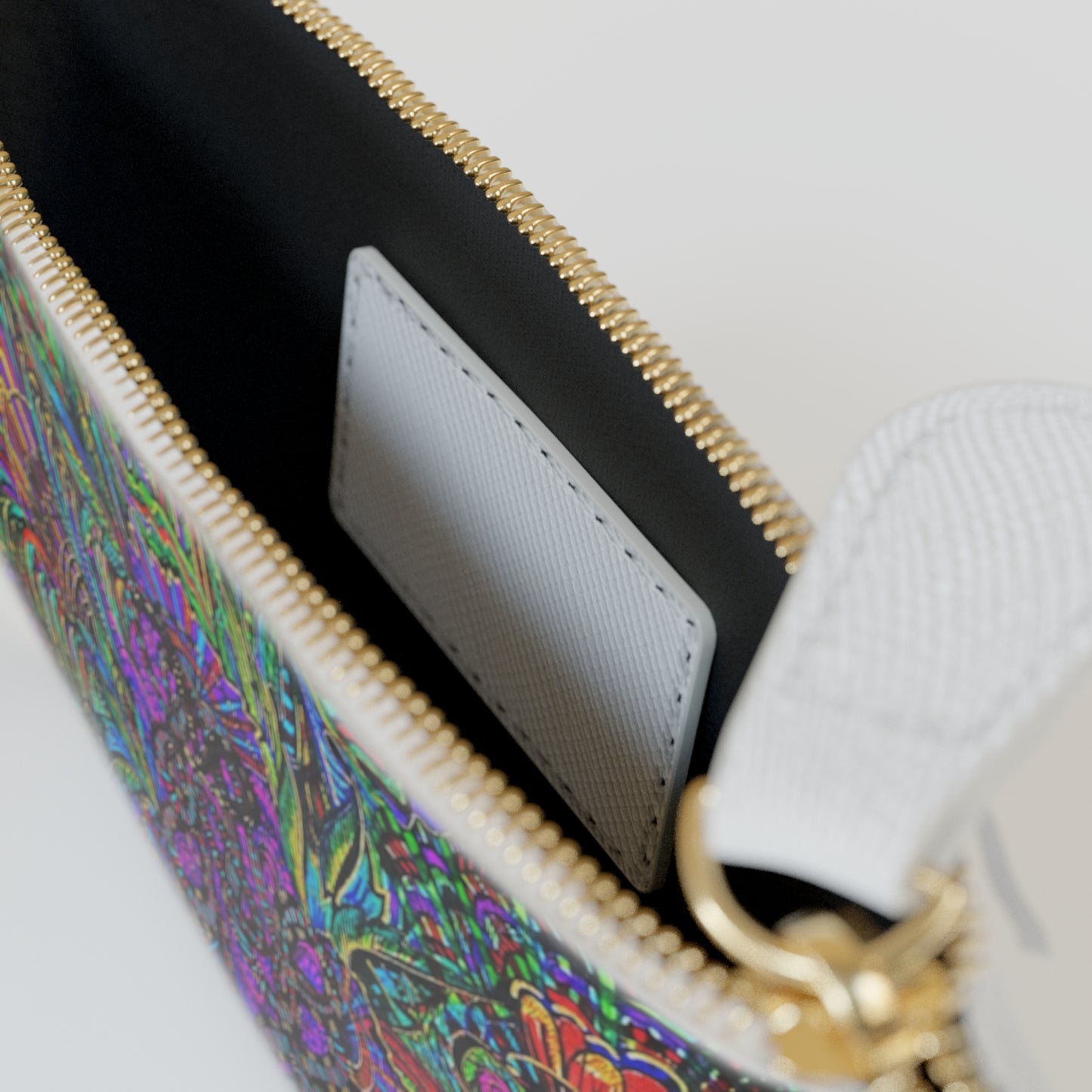 Abstract Surreal Mini Clutch Bag, Bridal Clutch Purse, Designer Party Clutch, Modern Evening Clutch, Wristlet Wallet for women, Evening Clutch Purse, gifts for her, gifts for bridesmaids, Bag, Bagging