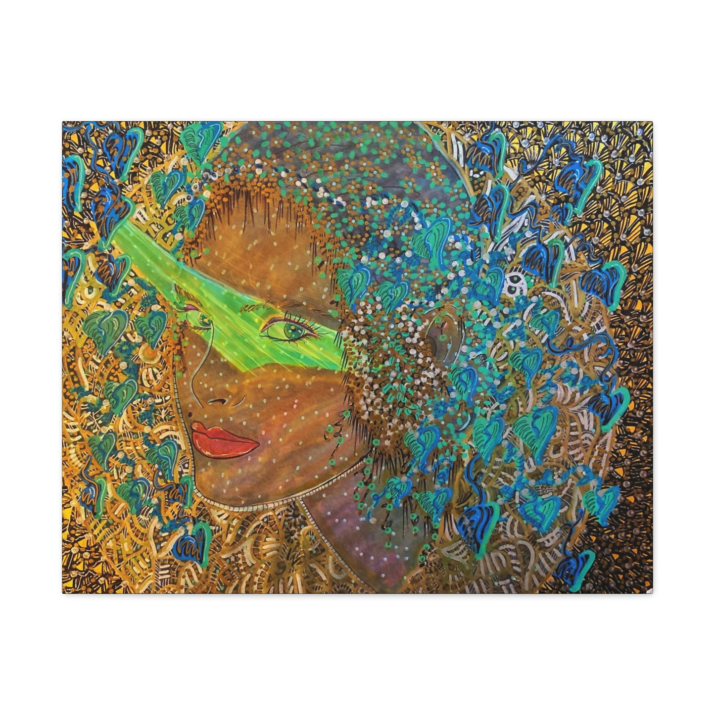Mystical Woman, Fashion, Abstract, Surreal, Friendship, Inspiration Wall Art