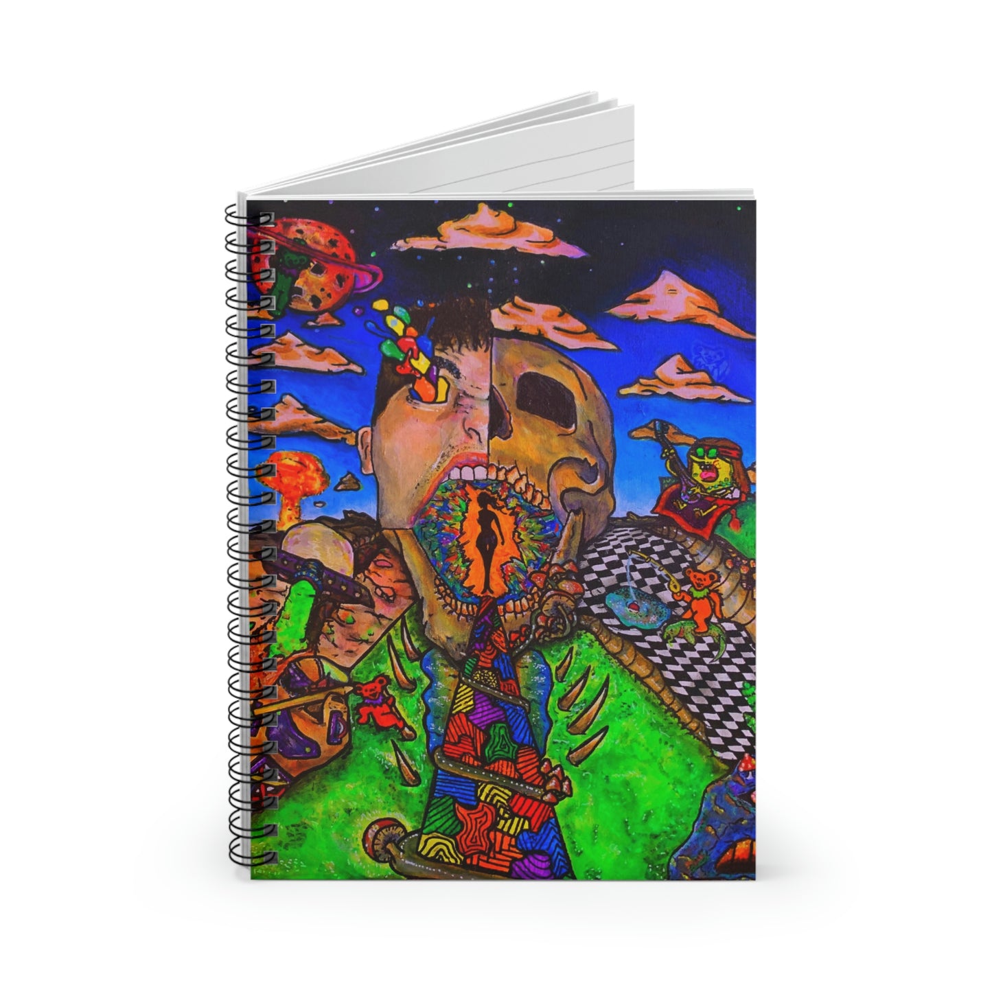Surreal, Abstract, Dream Spiral Notebook - Ruled Line