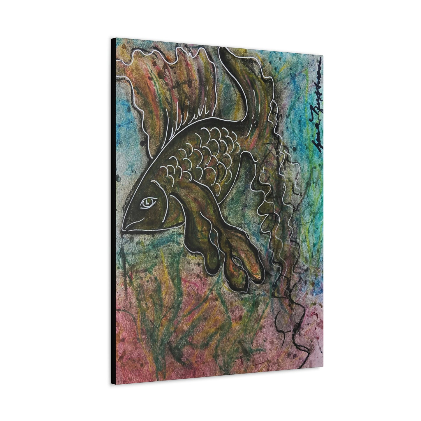 Marine Life, Fish, Fashion, Abstract, Friendship, Inspiration Wall Art