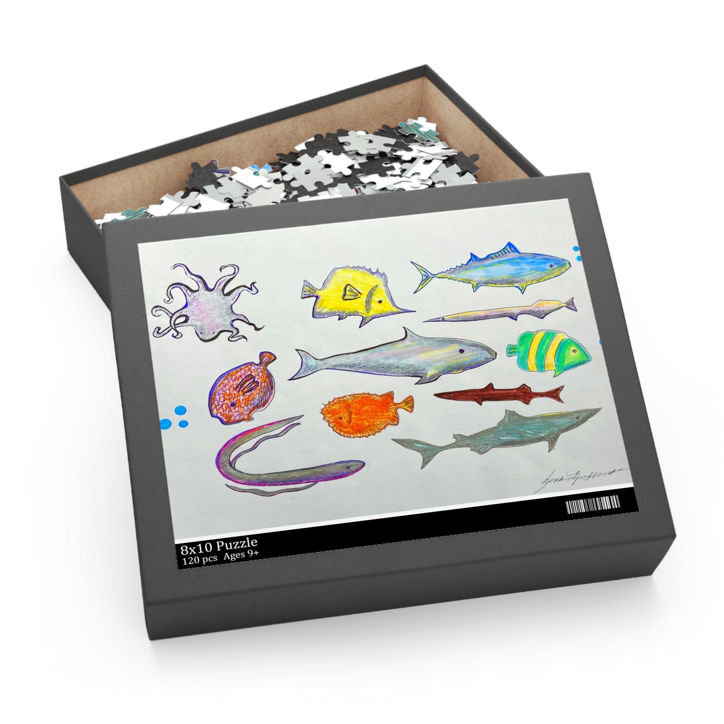 Aquatic, Ocean, Marine Life Puzzle (120, 252, 500-Piece)JigSaw Puzzle, Birthday Gift, Gifts For Bridesmaids