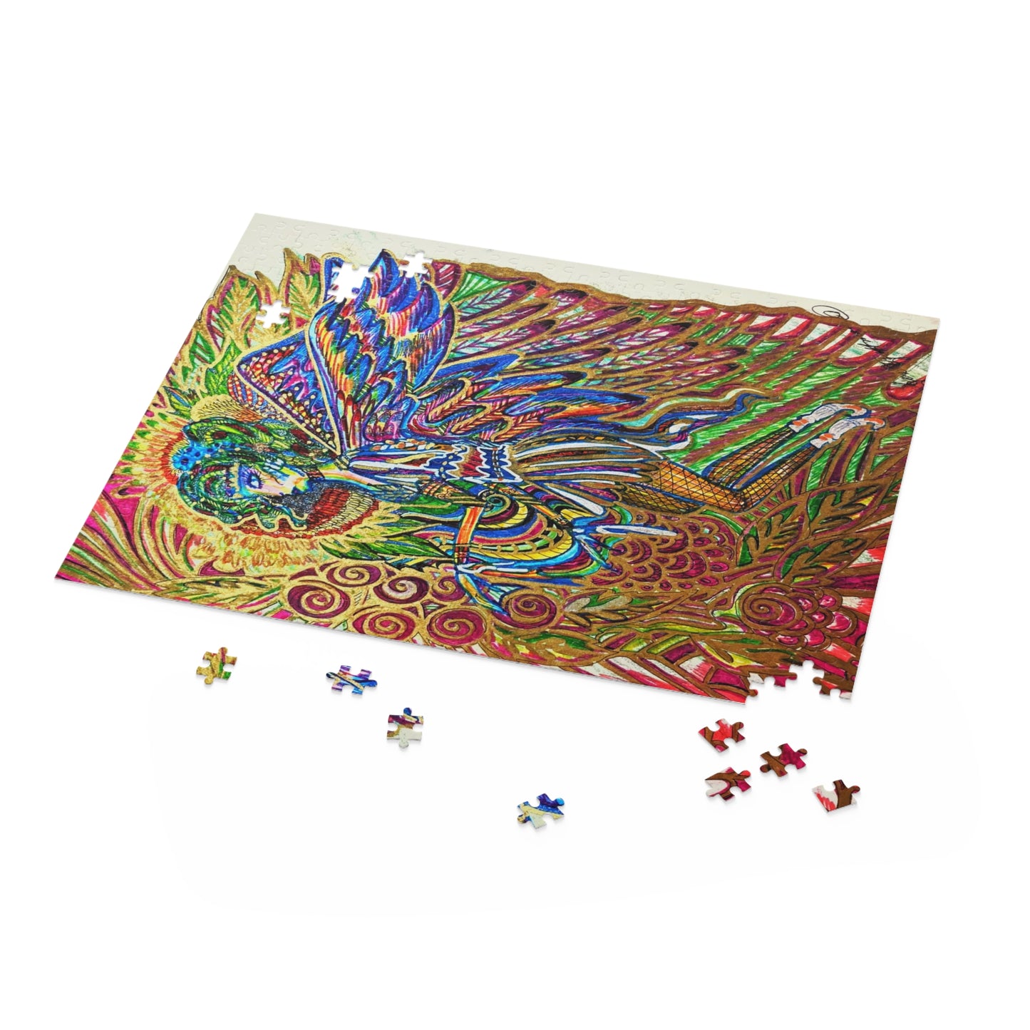 Fairy Puzzle (120, 252, 500-Piece) Abstract Surreal JigSaw Puzzle, Birthday Gift, Gifts For Bridesmaids