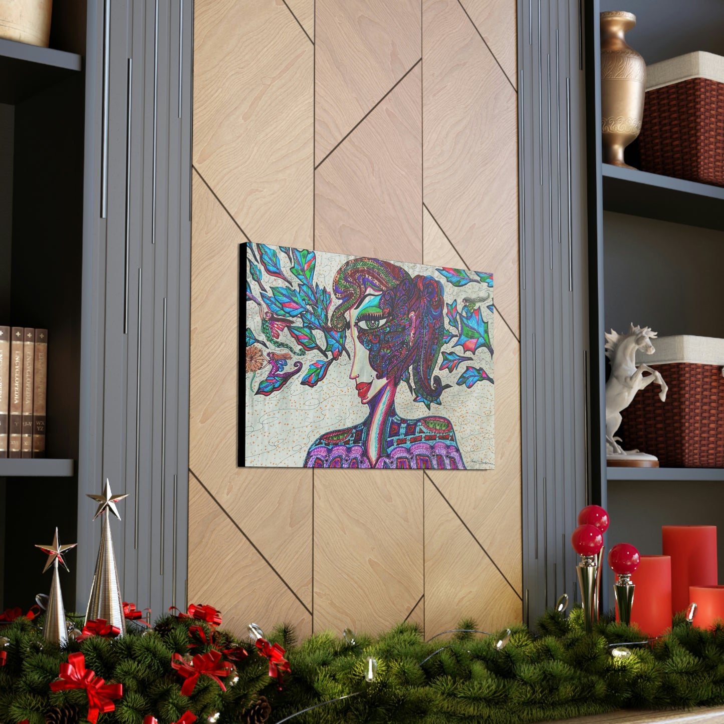 Spiritual Beauty, Hidden Gift, Fashion, Abstract, Friendship, Inspiration Wall Art