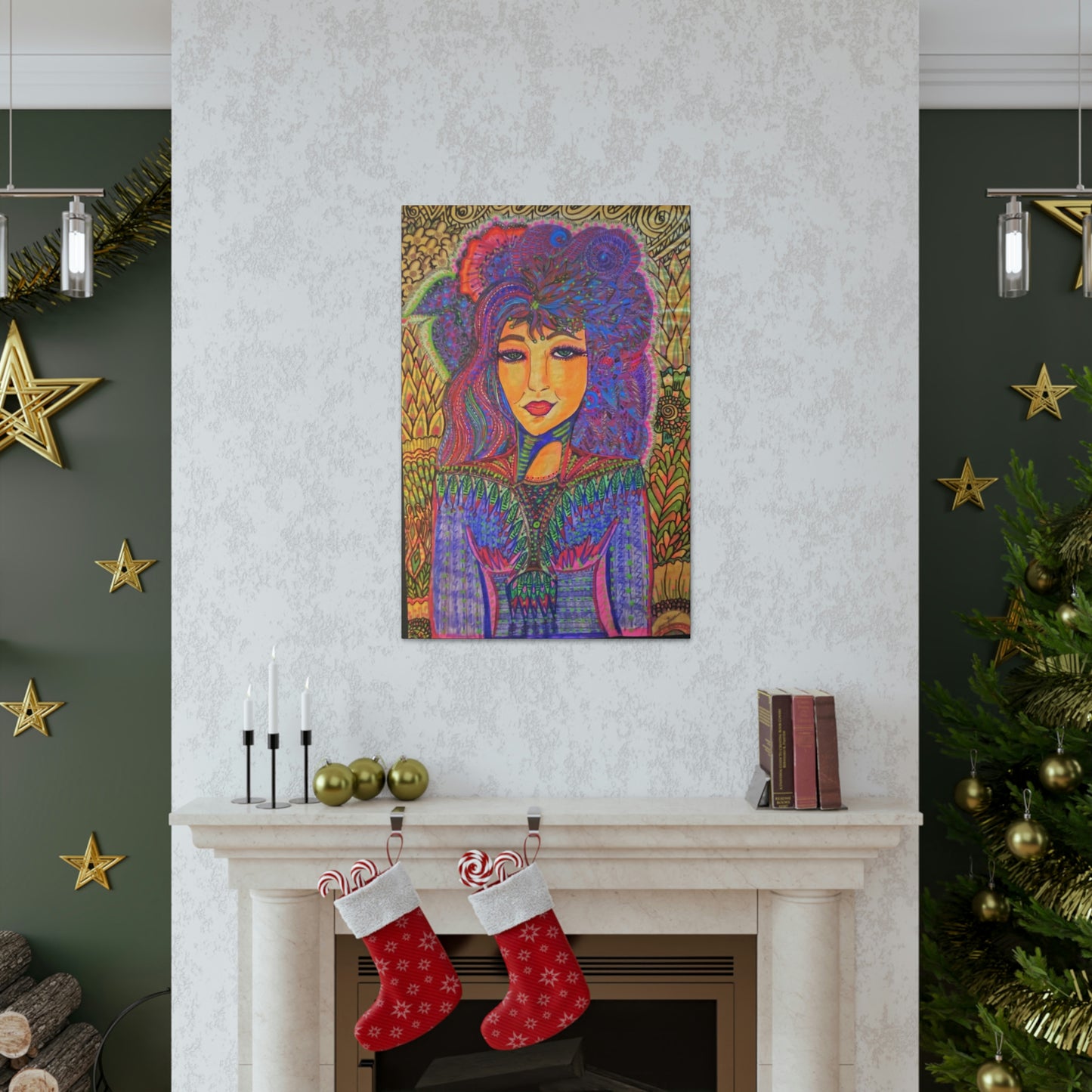 Fashion, Abstract, Surreal Woman, Friendship, Inspiration Wall Art