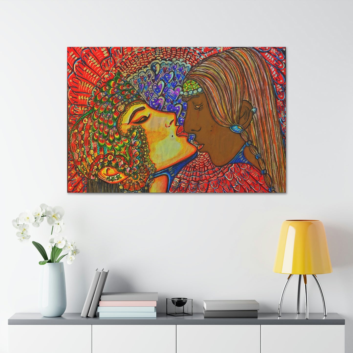 Romantic Fashion, Abstract, Surreal, Friendship, Inspiration Wall Art