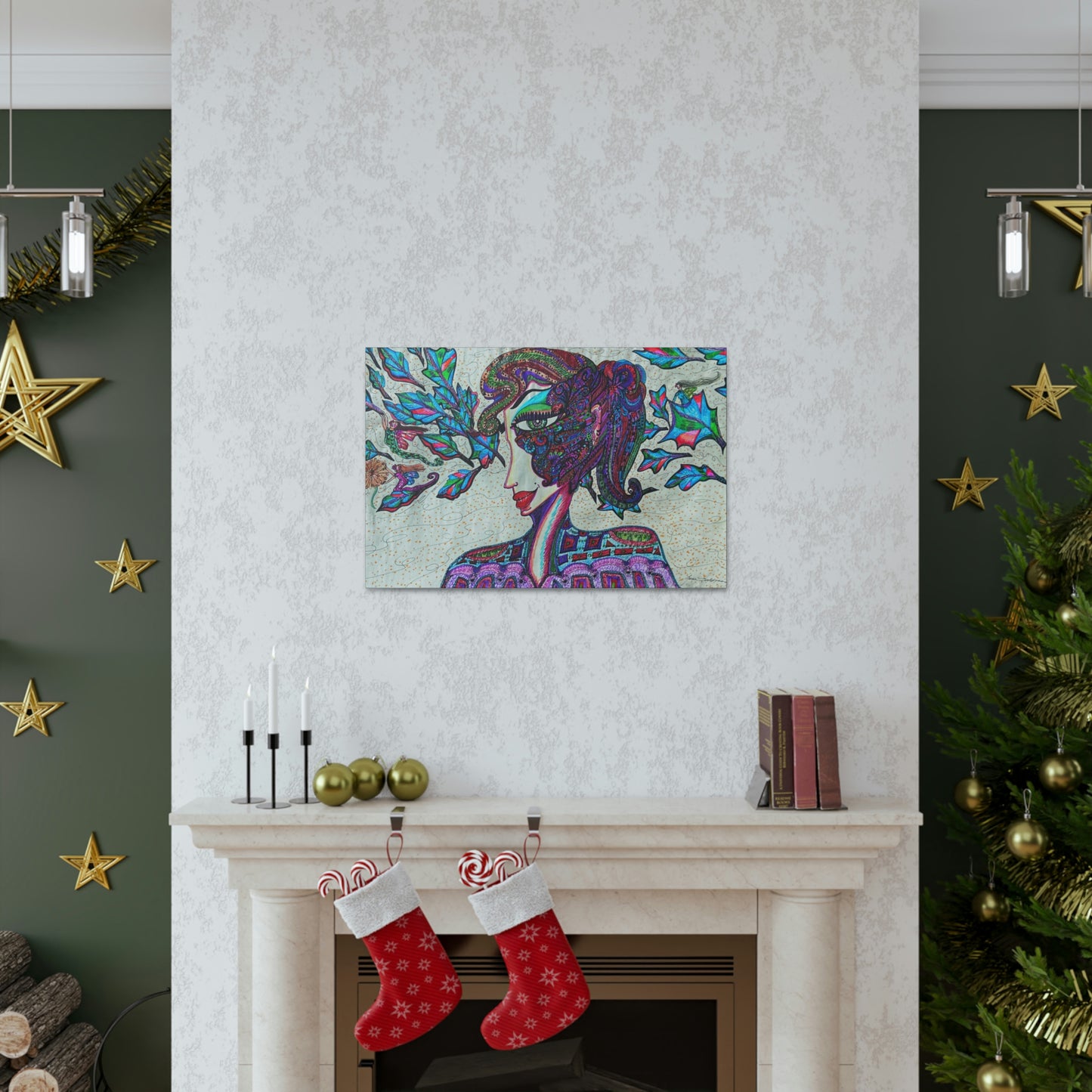 Spiritual Beauty, Hidden Gift, Fashion, Abstract, Friendship, Inspiration Wall Art
