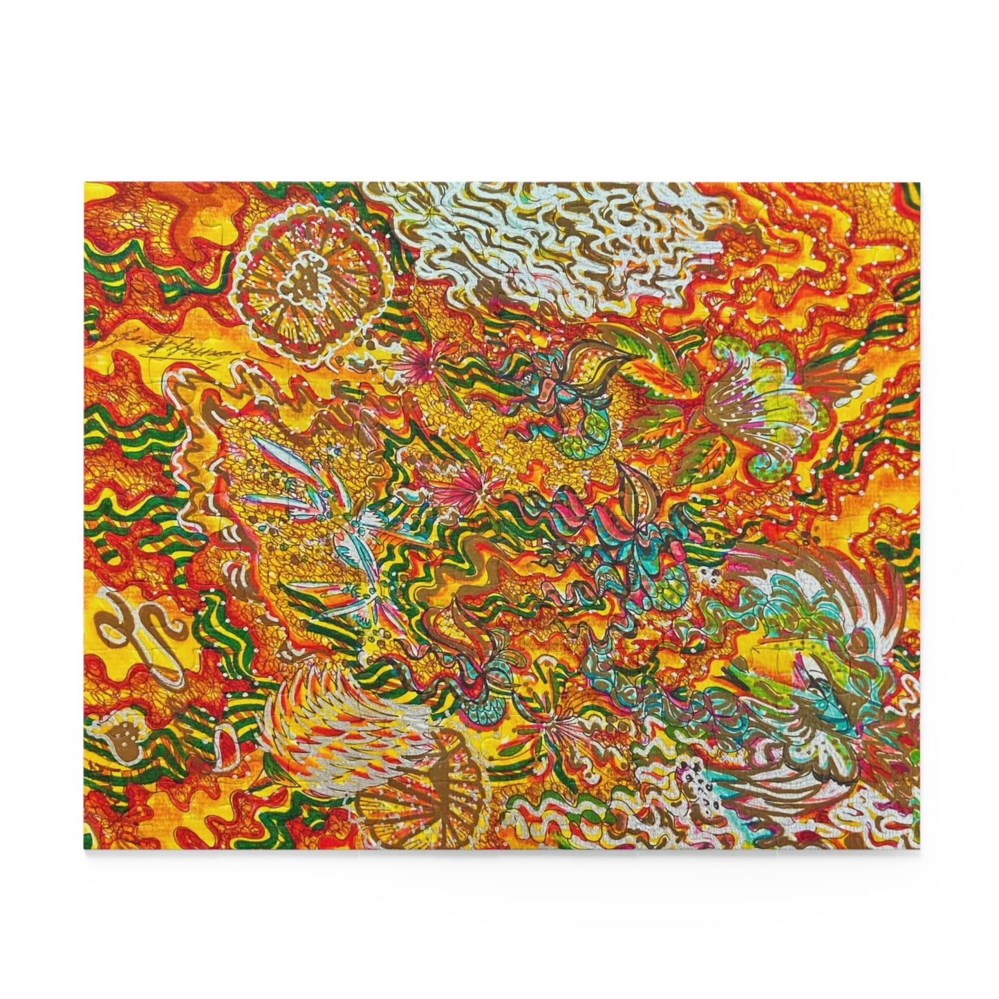 Hidden Spirit of Fire Puzzle (120, 252, 500-Piece)JigSaw Puzzle, Birthday Gift, Gifts For Bridesmaids