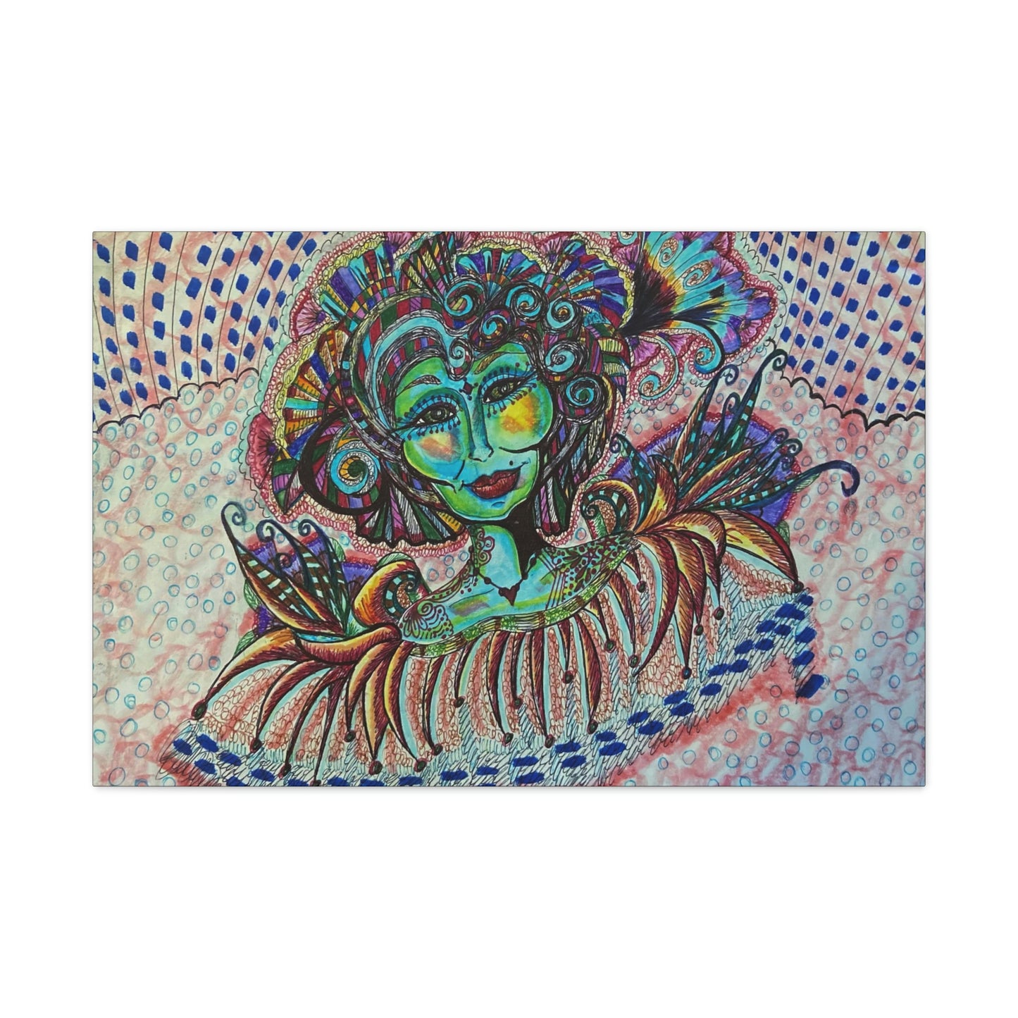 Abstract, Surreal, Funky Woman, Friendship, Inspiration Wall Art