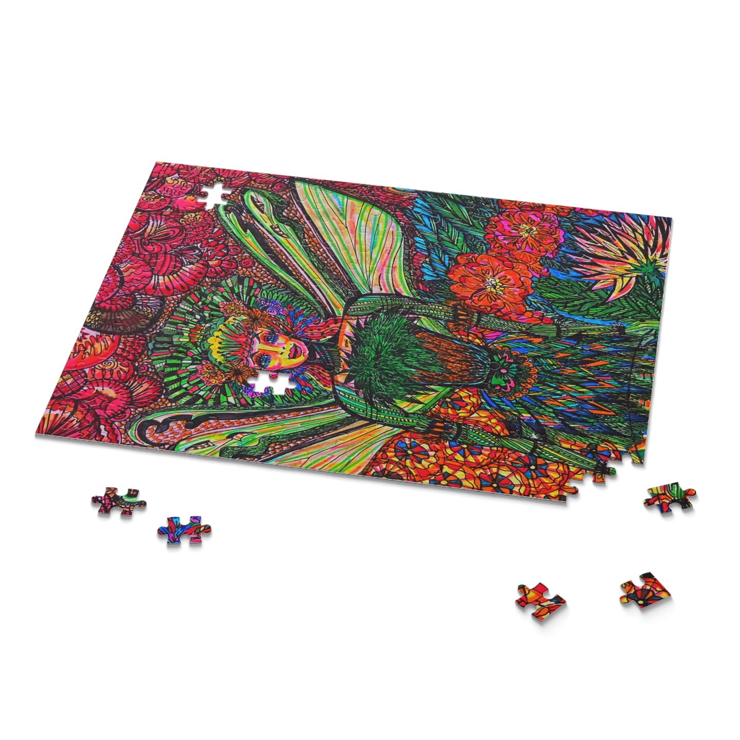 Abstract, Surreal, Nature Fairy Puzzle (120, 252, 500-Piece)JigSaw Puzzle, Birthday Gift, Gifts For Bridesmaids