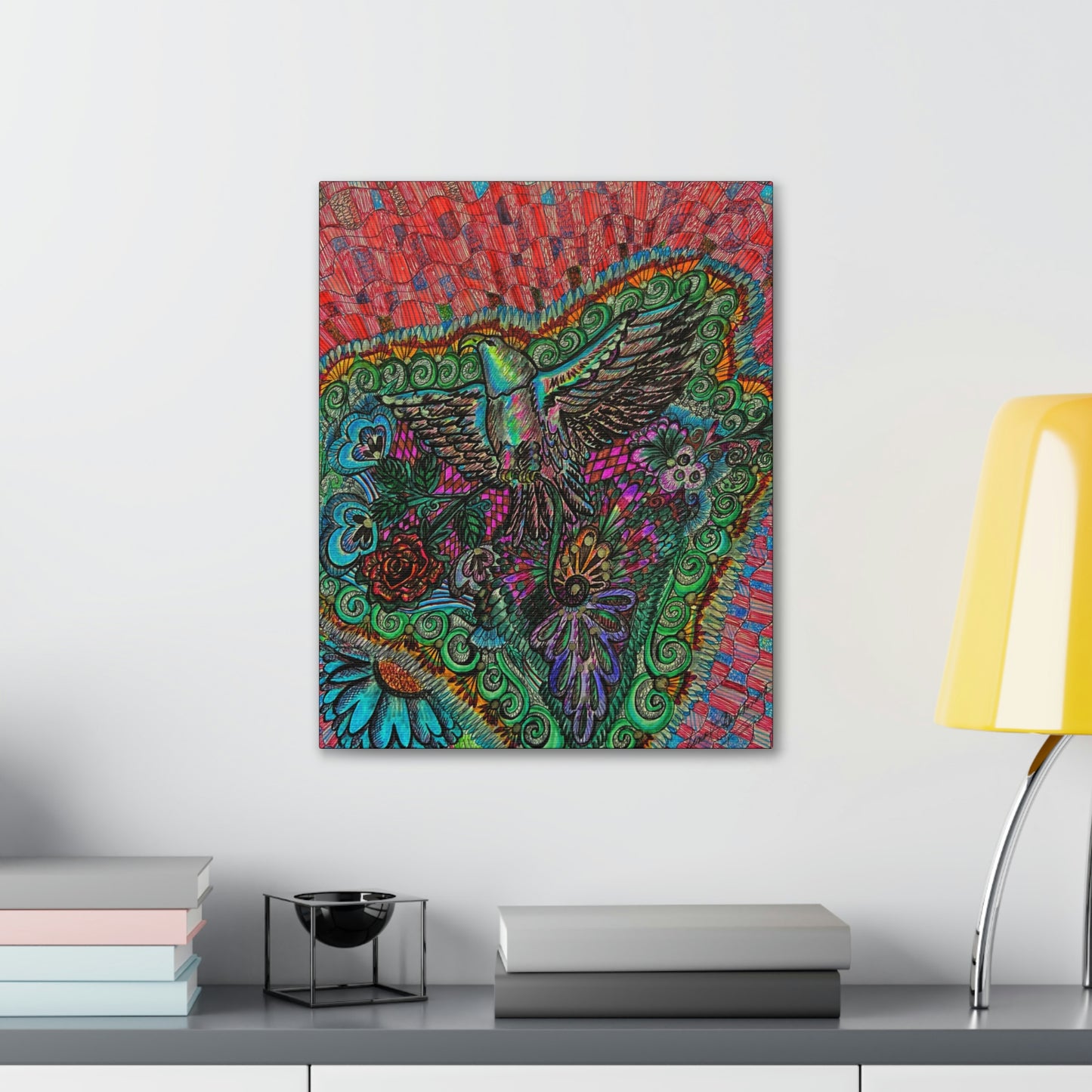 Bird Fashion, Abstract, Surreal, Friendship, Inspiration Wall Art