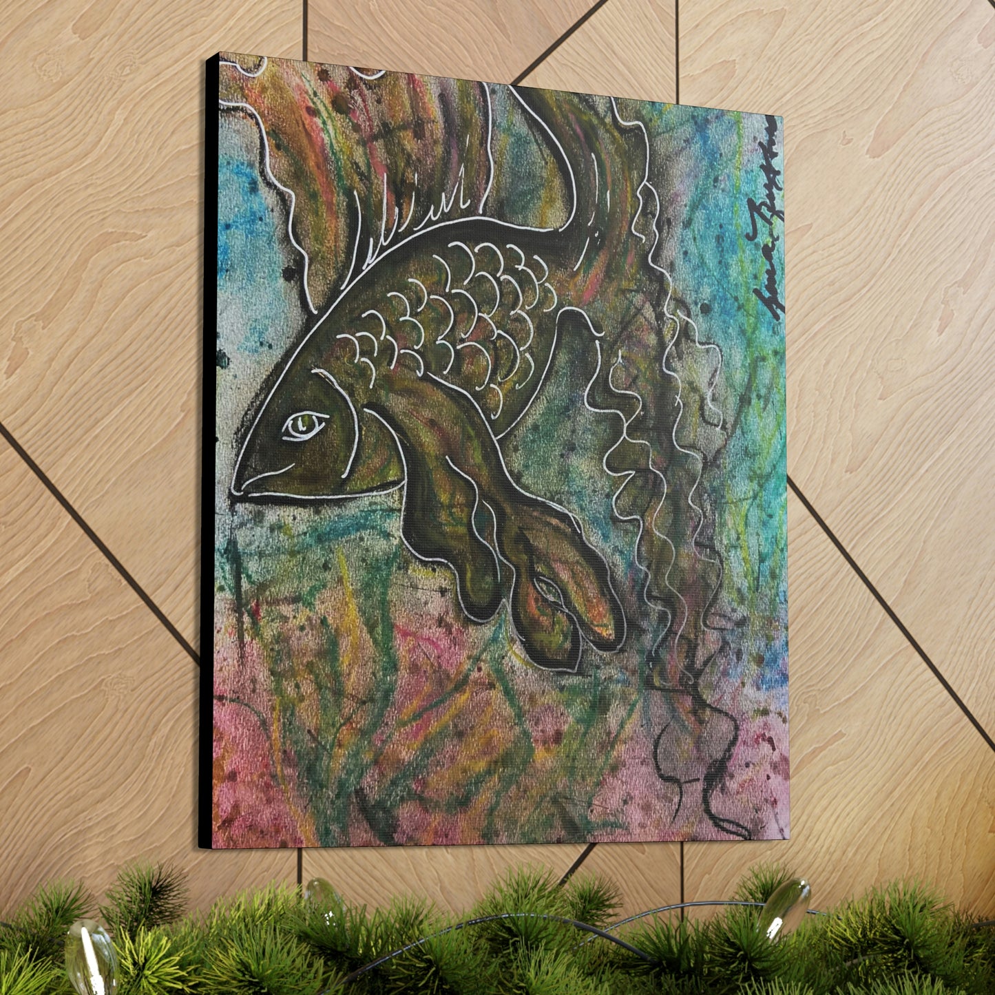 Marine Life, Fish, Fashion, Abstract, Friendship, Inspiration Wall Art