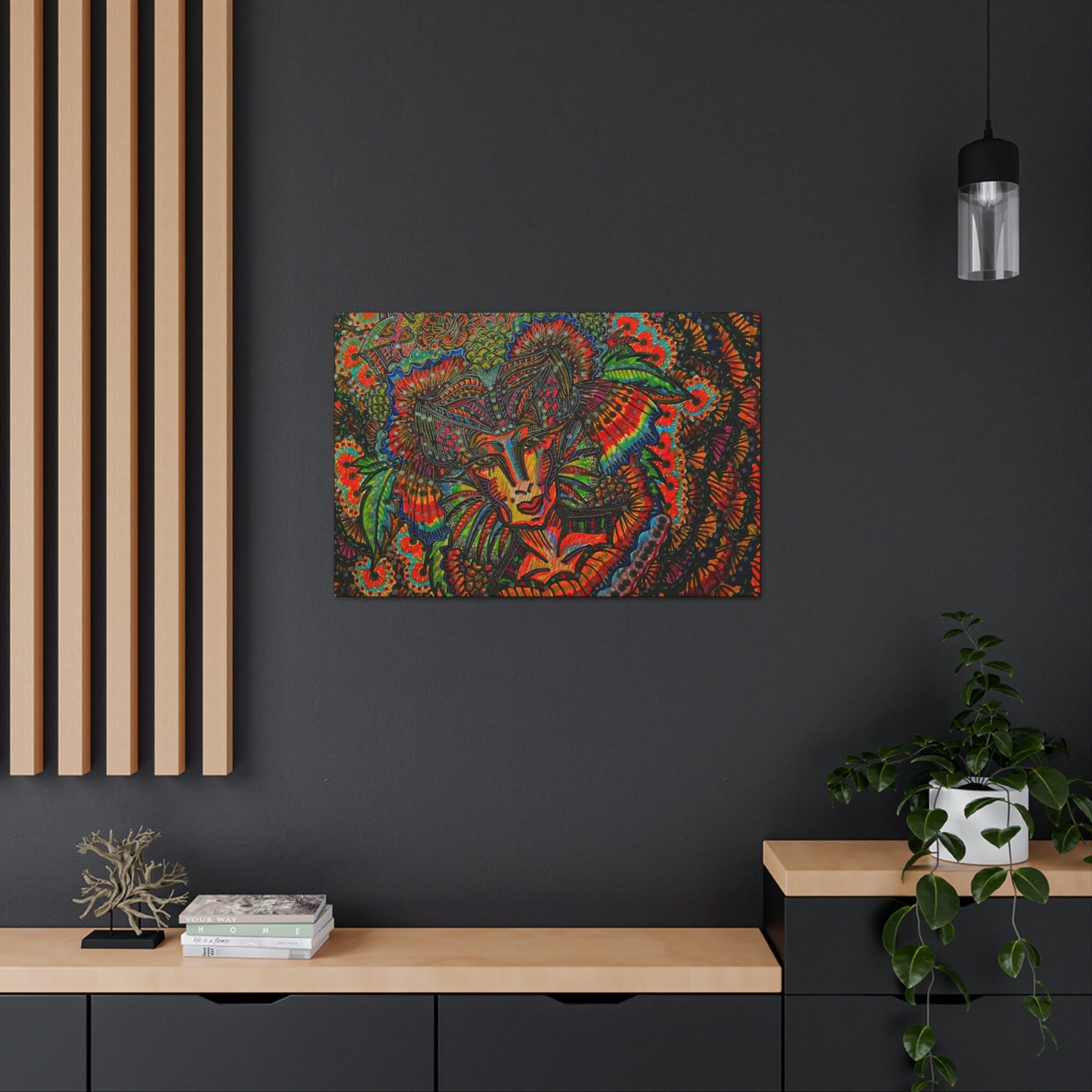 The Mystical Siren, Fashion, Abstract, Friendship, Inspiration Wall Art