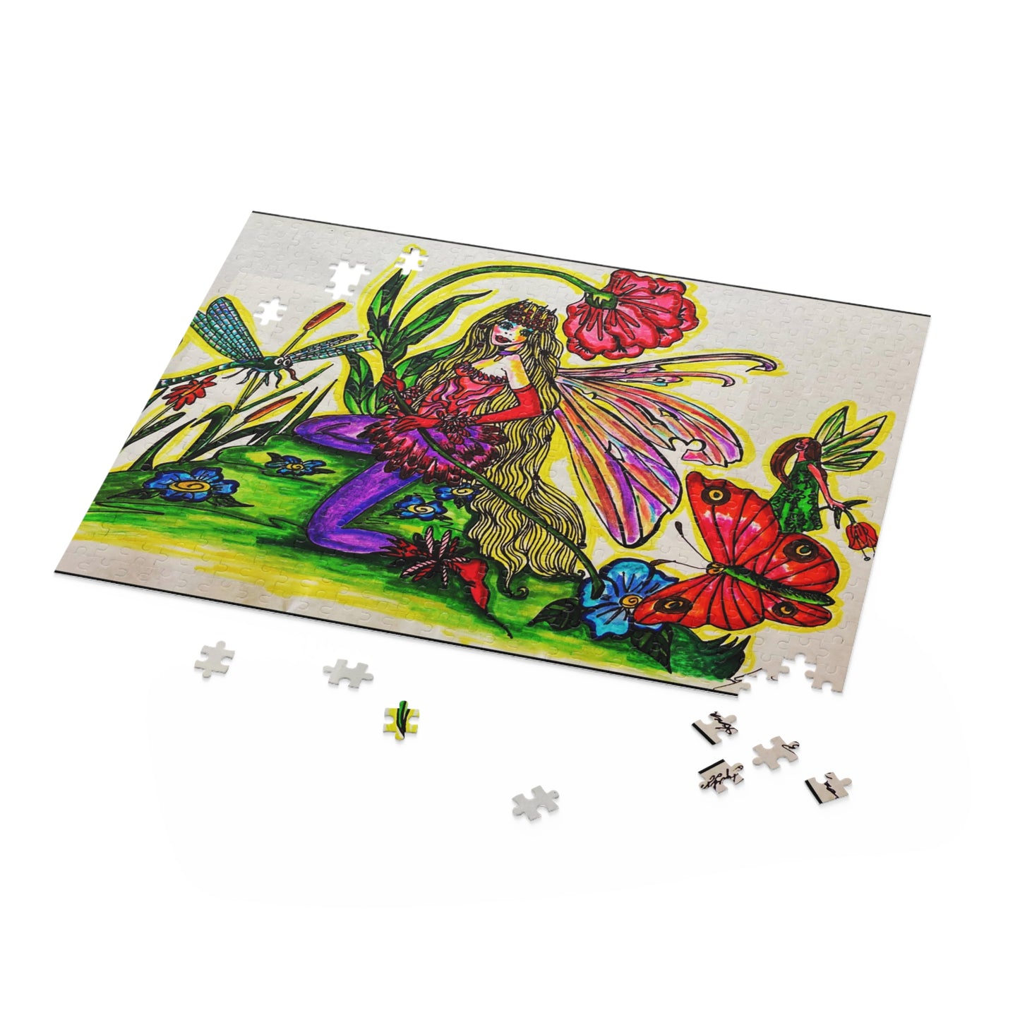 Majestic Fairy Puzzle (120, 252, 500-Piece)JigSaw Puzzle, Birthday Gift, Gifts For Bridesmaids
