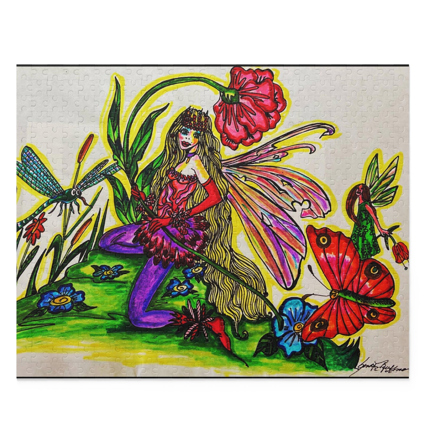 Majestic Fairy Puzzle (120, 252, 500-Piece)JigSaw Puzzle, Birthday Gift, Gifts For Bridesmaids