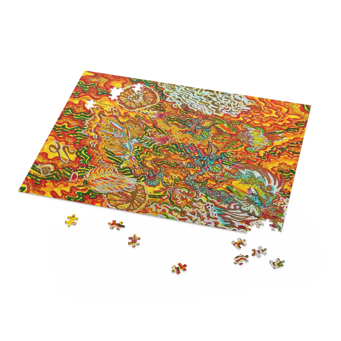 Hidden Spirit of Fire Puzzle (120, 252, 500-Piece)JigSaw Puzzle, Birthday Gift, Gifts For Bridesmaids