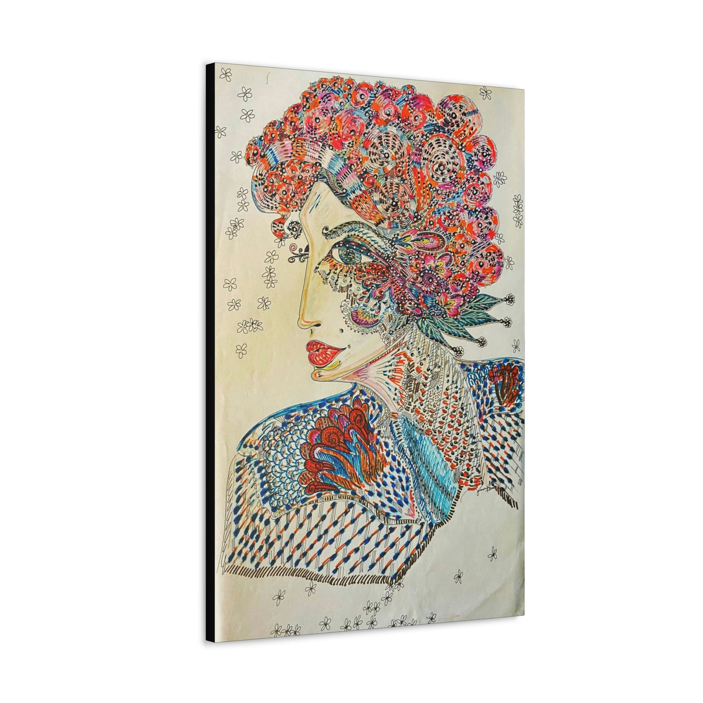Fashion, Abstract, Surreal Women, Friendship, Inspiration Wall Art