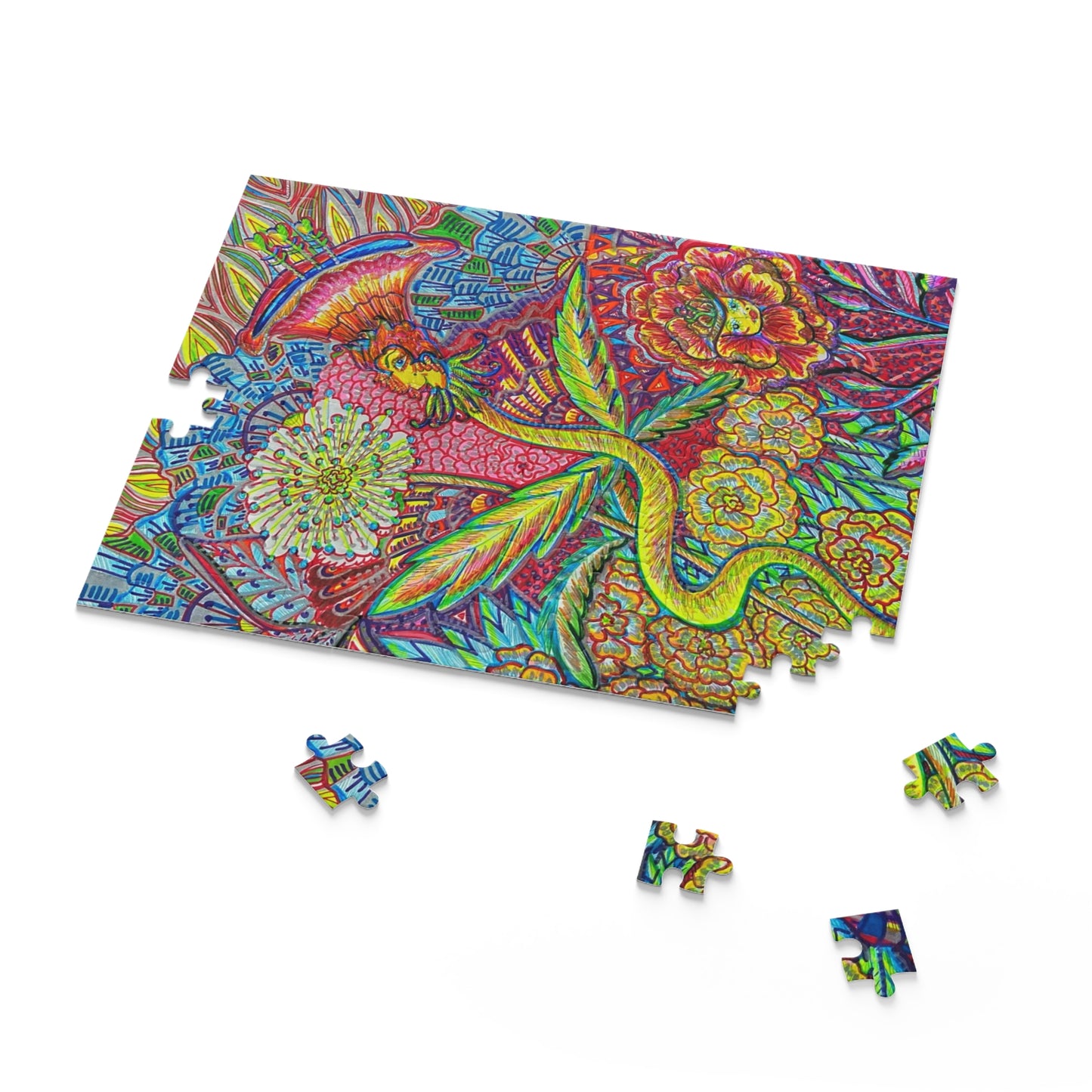 Floral Fairy Puzzle (120, 252, 500-Piece)JigSaw Puzzle, Birthday Gift, Gifts For Bridesmaids