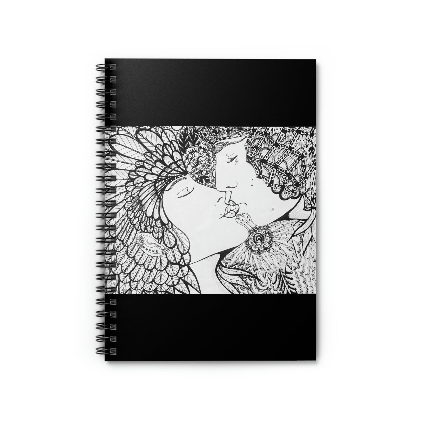 Abstract, Surreal Spirit Spiral Notebook - Ruled Line