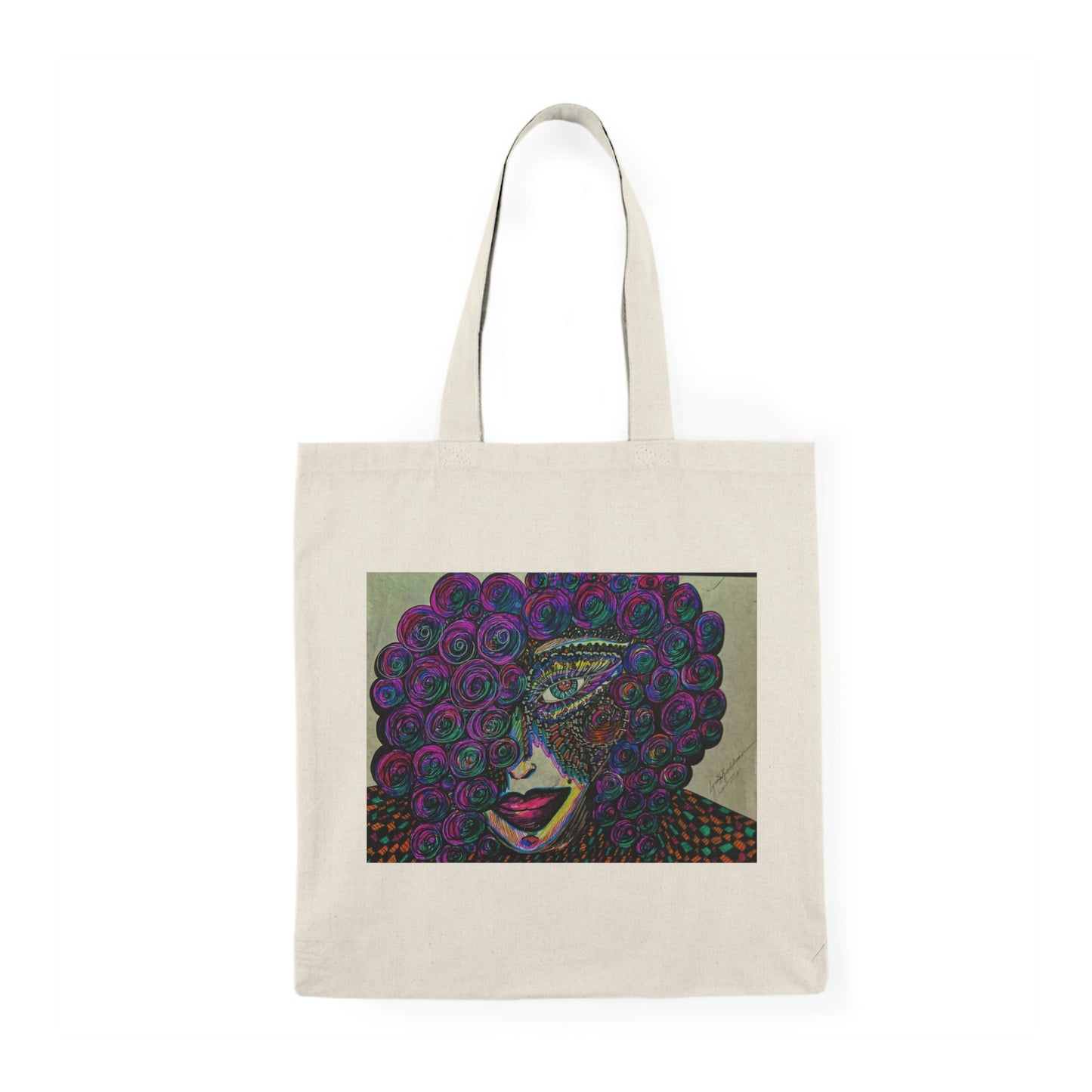 Abstract, Surreal Women Natural Tote Bag, Aesthetic Canvas Bag Shopping Bag, Birthday Gift Bag, Bridal Gift Tote Bag, Library Bag.