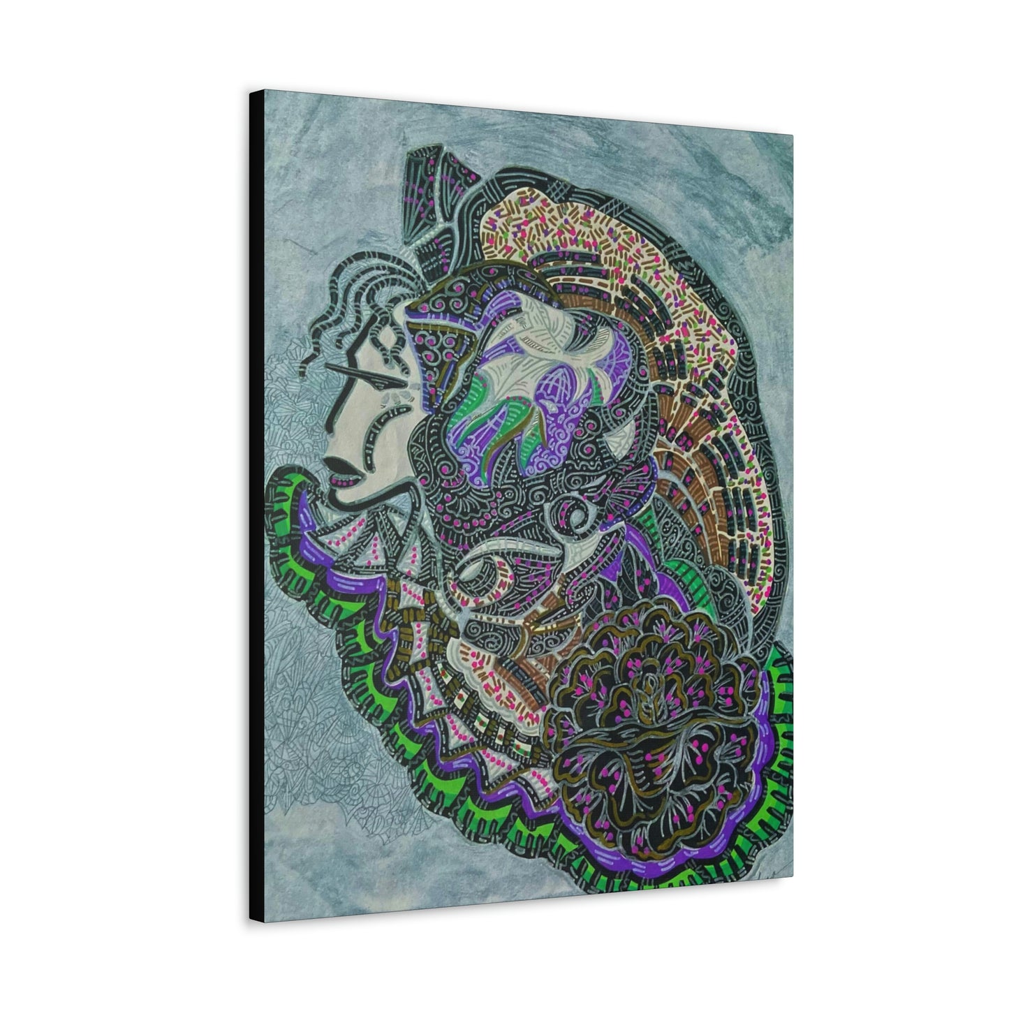 Abstract, Surreal, Funky Woman, Friendship, Inspiration Wall Art