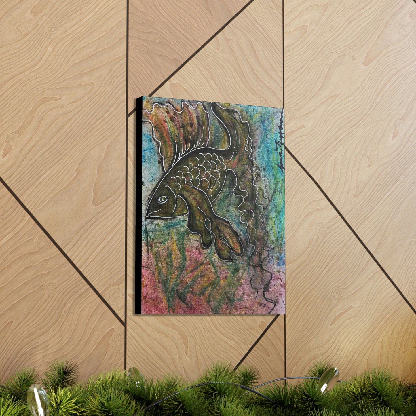 Marine Life, Fish, Fashion, Abstract, Friendship, Inspiration Wall Art