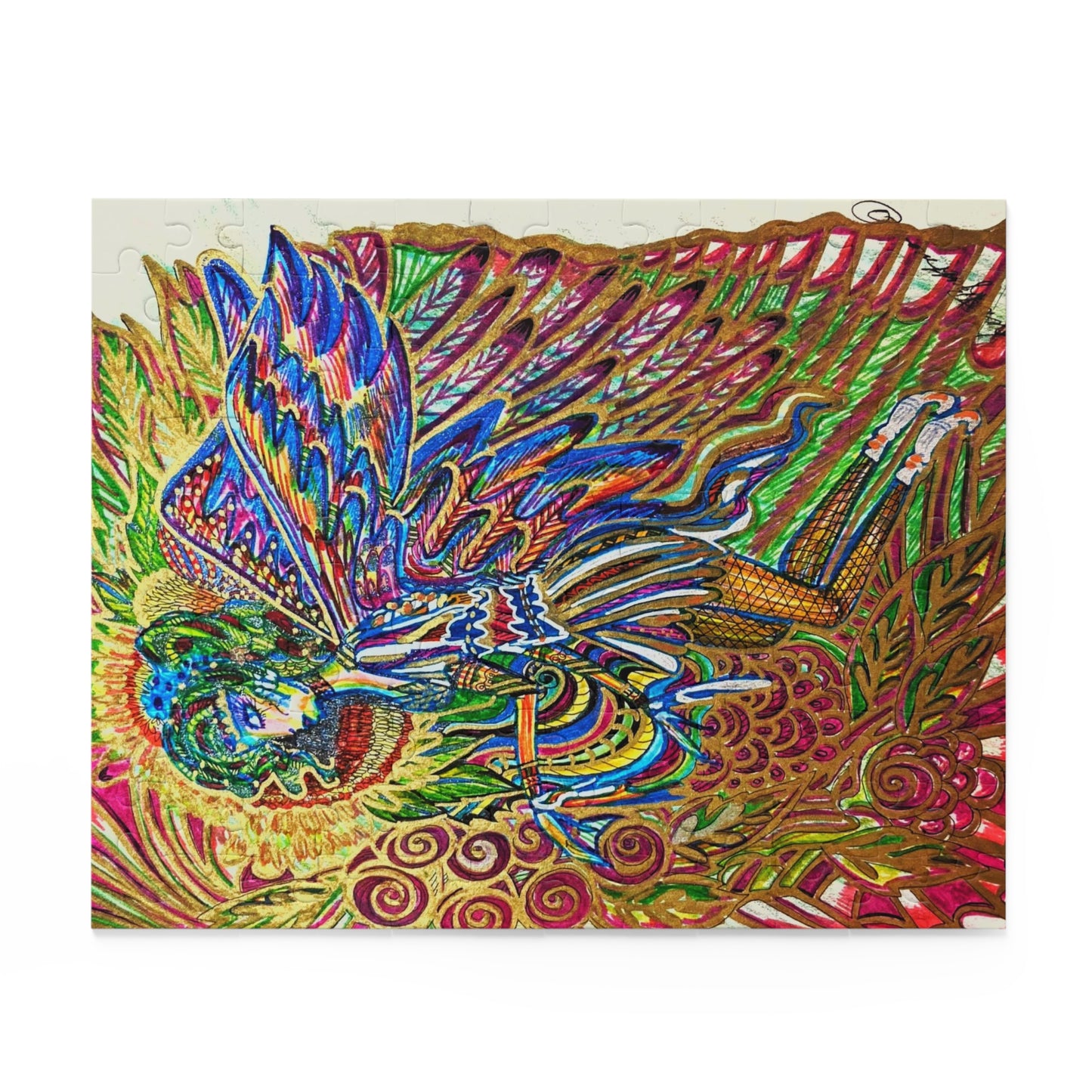 Fairy Puzzle (120, 252, 500-Piece) Abstract Surreal JigSaw Puzzle, Birthday Gift, Gifts For Bridesmaids