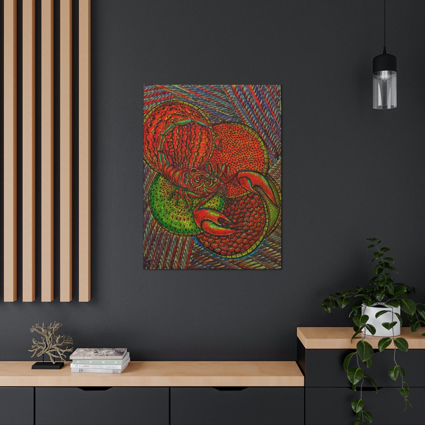 Scorpion Fashion, Abstract, Surreal, Friendship, Inspiration Wall Art