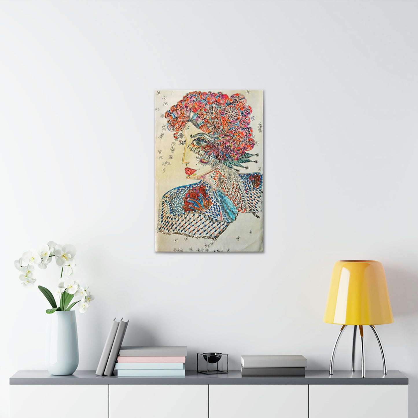 Fashion, Abstract, Surreal Women, Friendship, Inspiration Wall Art