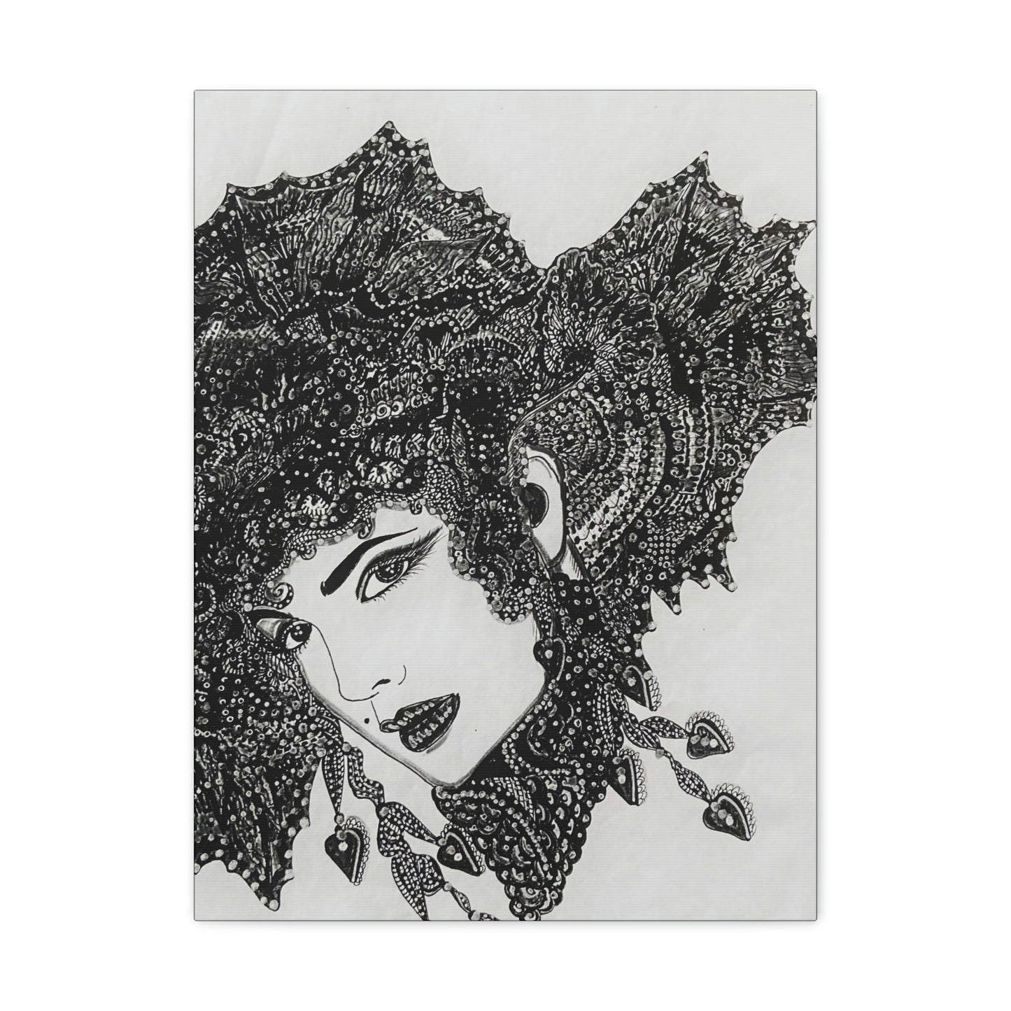 Ancestral Queen, Fashion, Abstract, Friendship, Inspiration Wall Art